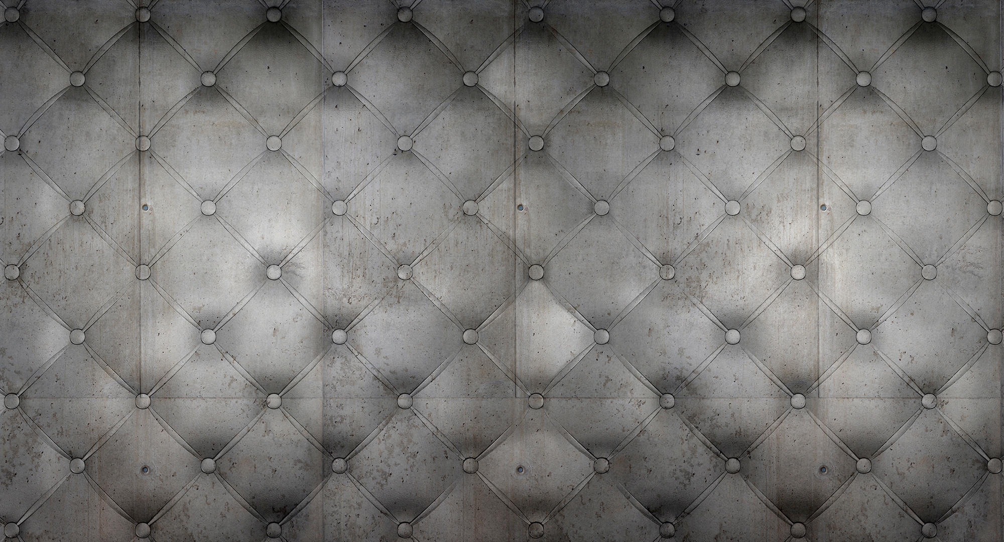 Architects Paper Fototapete "Atelier 47 Cushion Artwork 1" Lederoptik glatt Vlies, Wand, Schräge, Decke