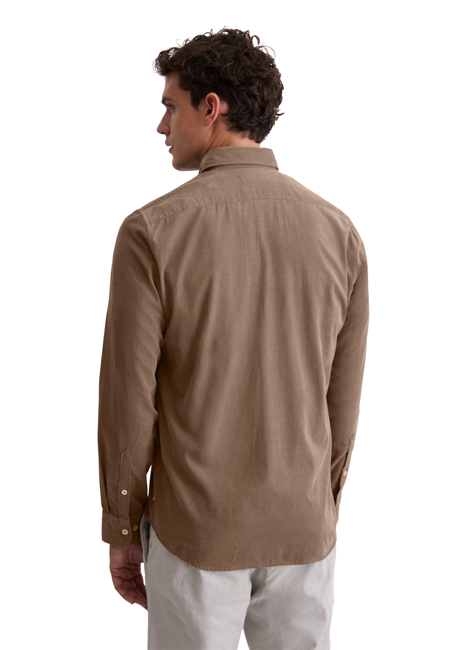 Marc O'Polo Langarmhemd »aus reiner Bio-Baumwolle«