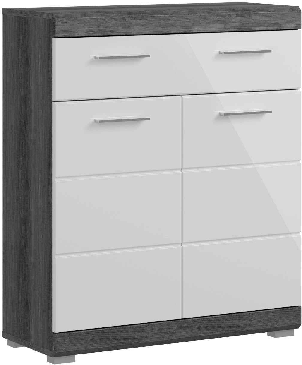 welltime Unterschrank "SIENA, Breite 74cm, 2 Tür, 1 Schubkasten, 2 Fächer, günstig online kaufen