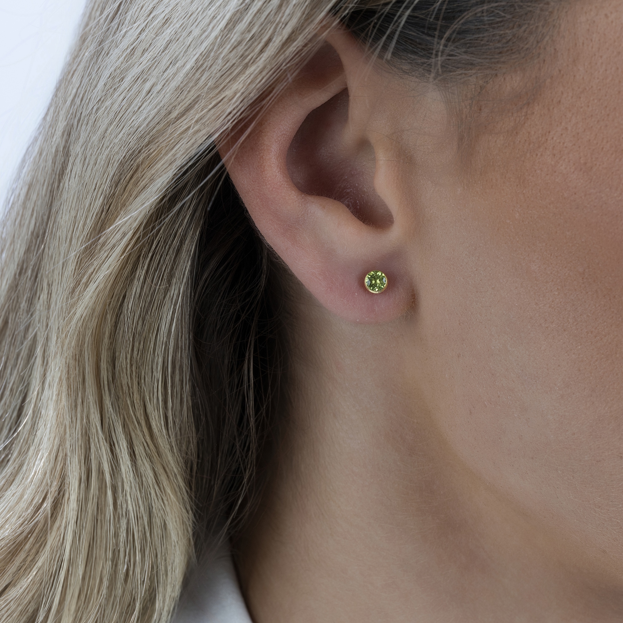 Vivance Paar Ohrstecker »585/- Gelbgold Peridot«