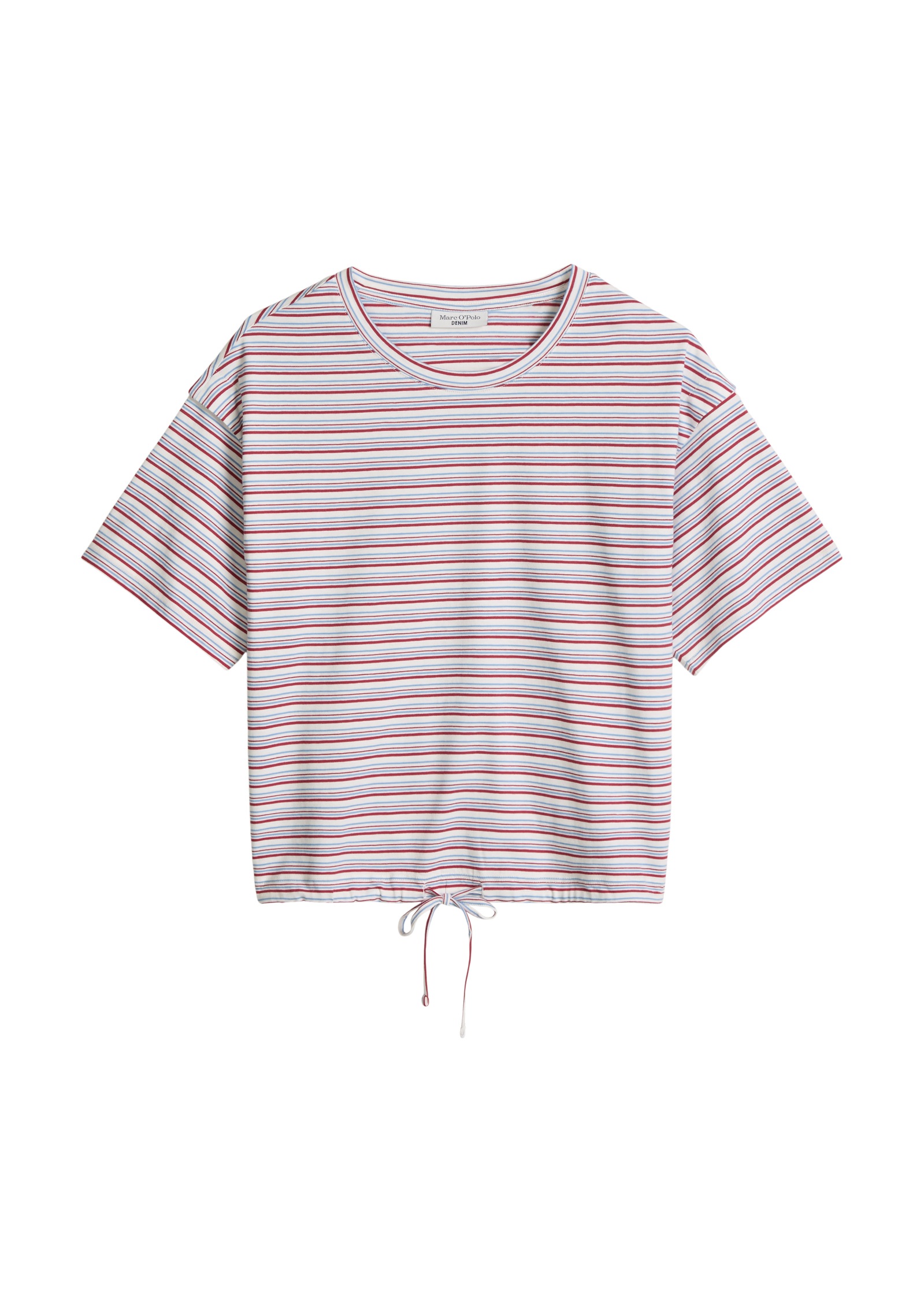 Marc O'Polo DENIM T-Shirt »mit Tunnelzug am Saum«