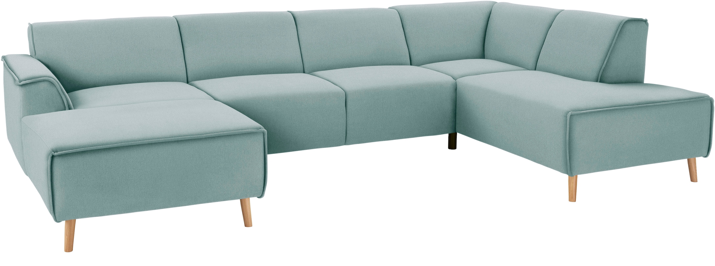 Home affaire Wohnlandschaft "Janek Scandic Design, elegant und zeitlos U-Fo günstig online kaufen