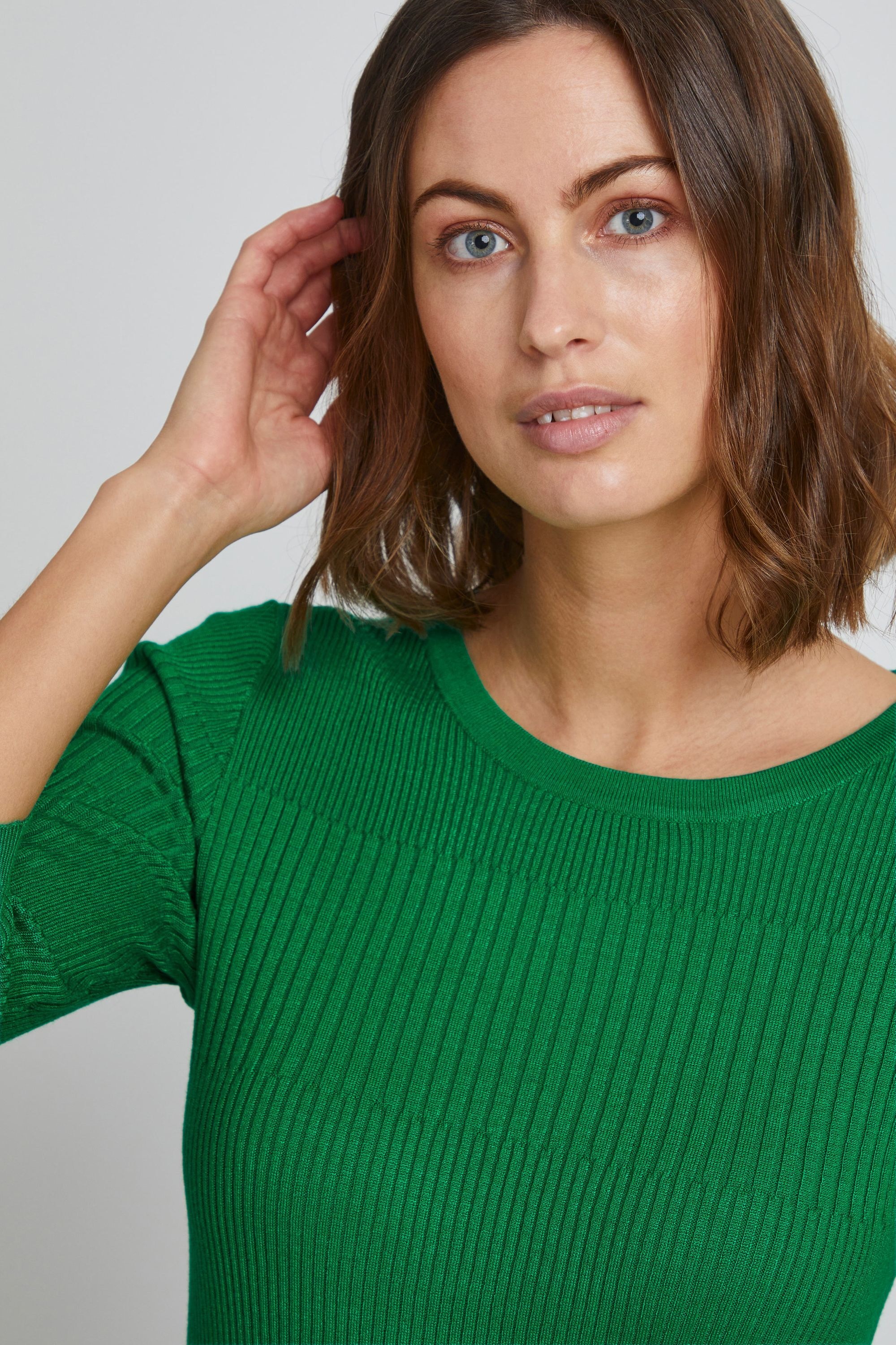 fransa Strickfleece-Pullover »Strickpullover FRFeganic«