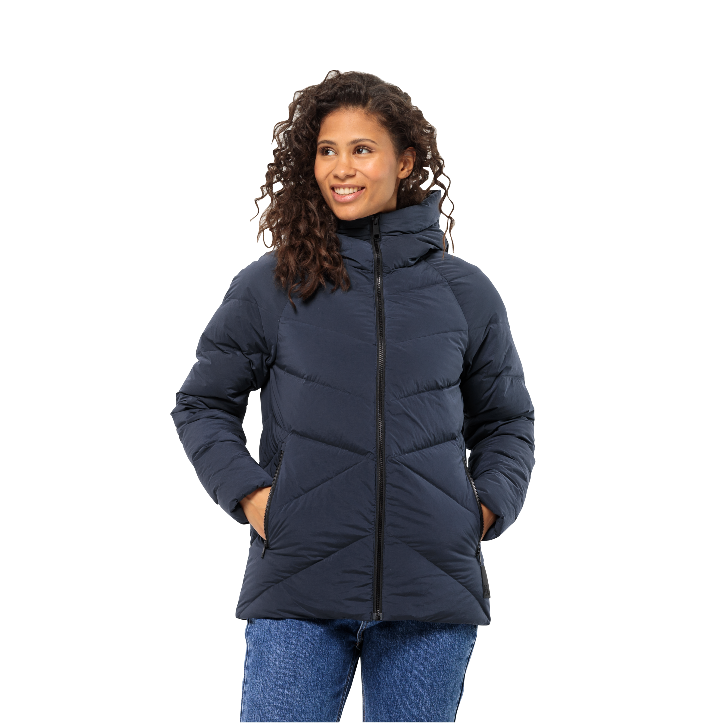 Jack Wolfskin Daunenjacke "MARIENPLATZ JKT W" für Wandern und Trekking, win günstig online kaufen