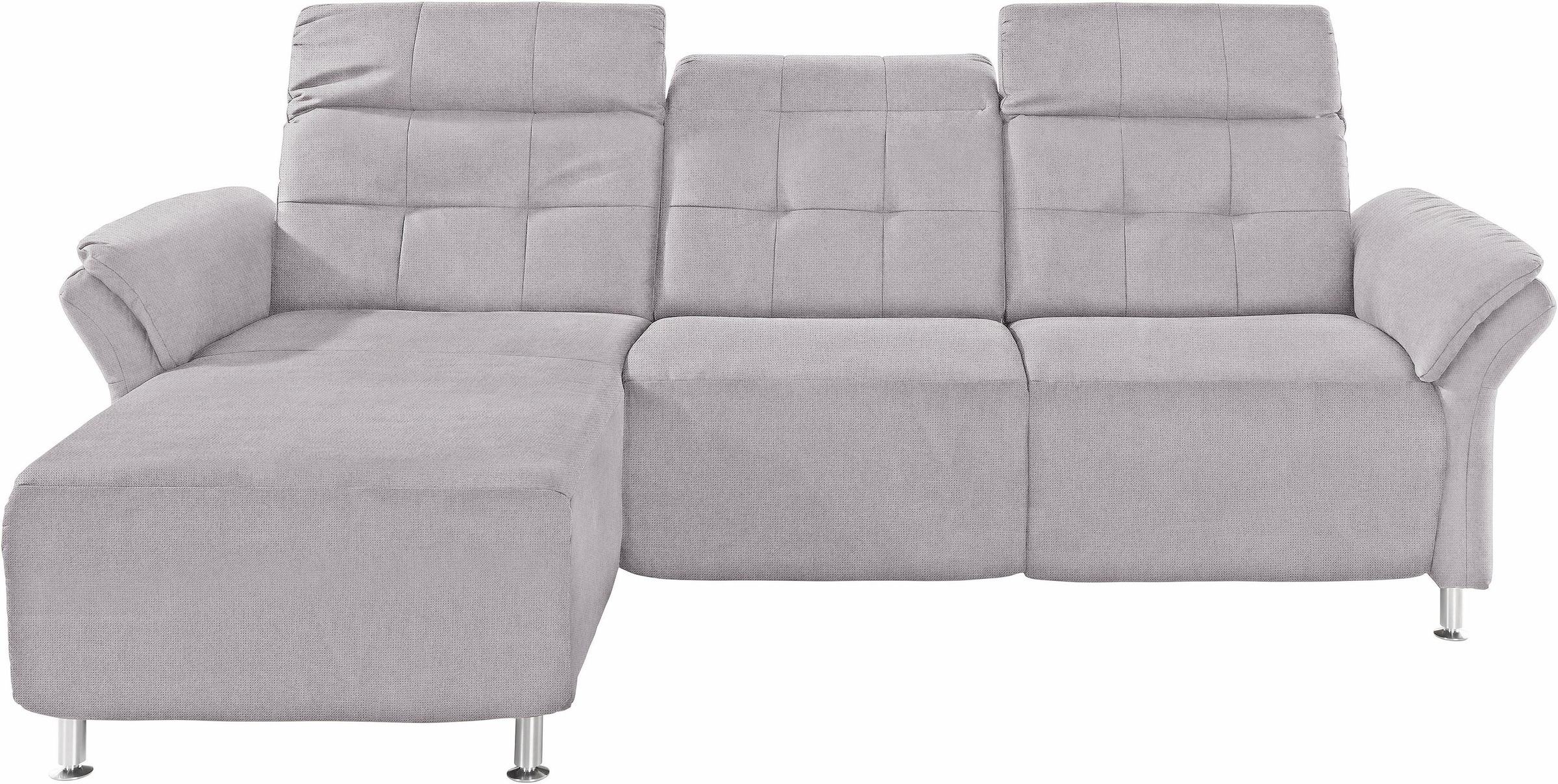 Home affaire Ecksofa "Manhattan L-Form" 2 Sitze mit elektrischer Relaxfunkt günstig online kaufen