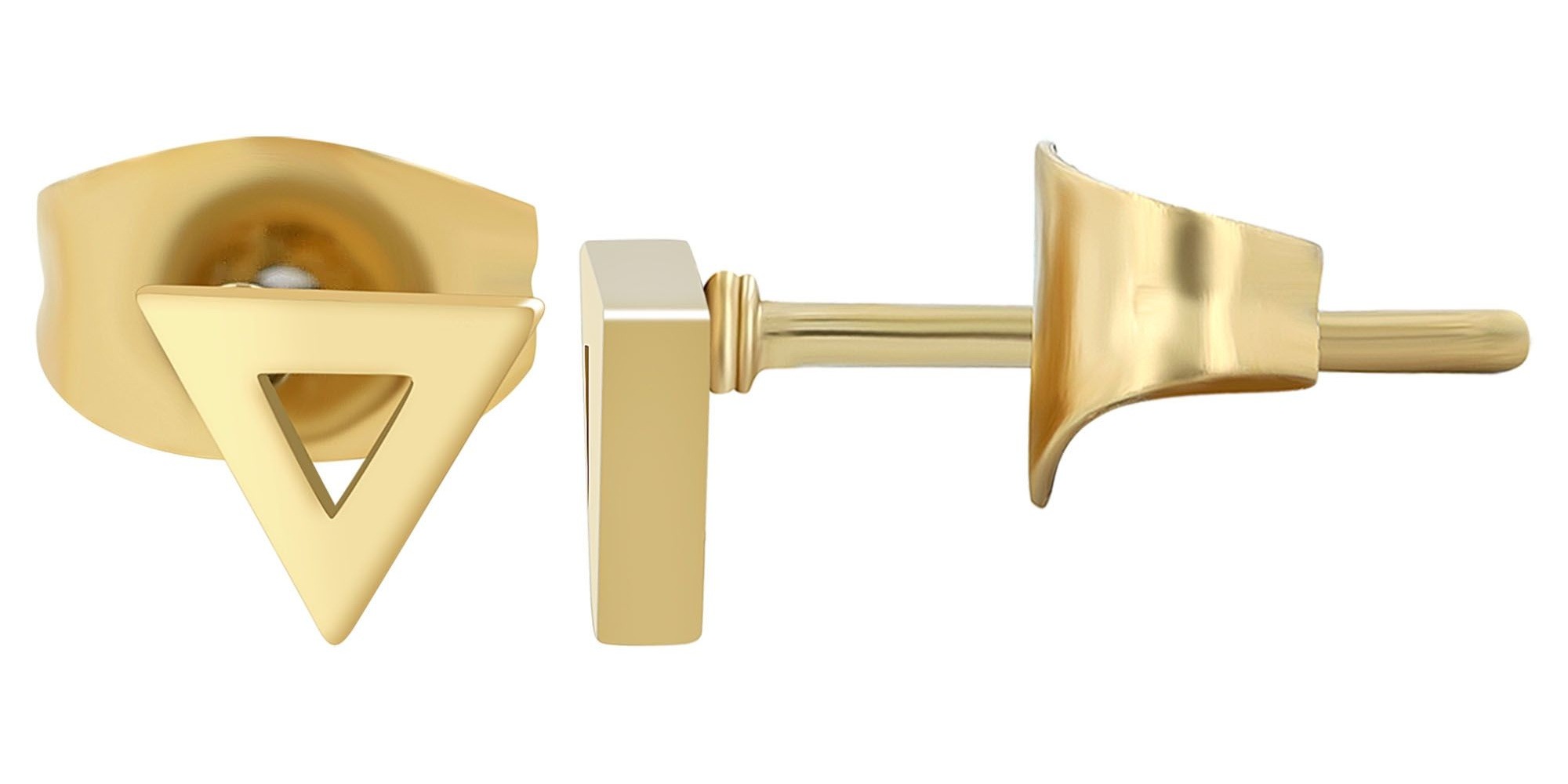 Adelia´s Paar Ohrhänger »Damen Ohrringe – Ohrstecker aus Edelstahl« Perfekt als Geschenk für besondere Menschen