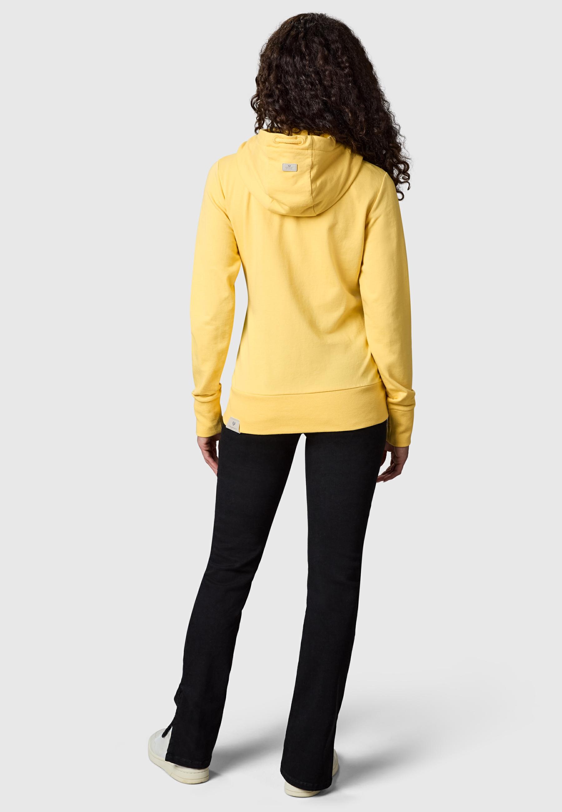 Ragwear Kapuzensweatjacke »Paya Intl.« sportlicher Damen Kapuzensweater mit Kordeln