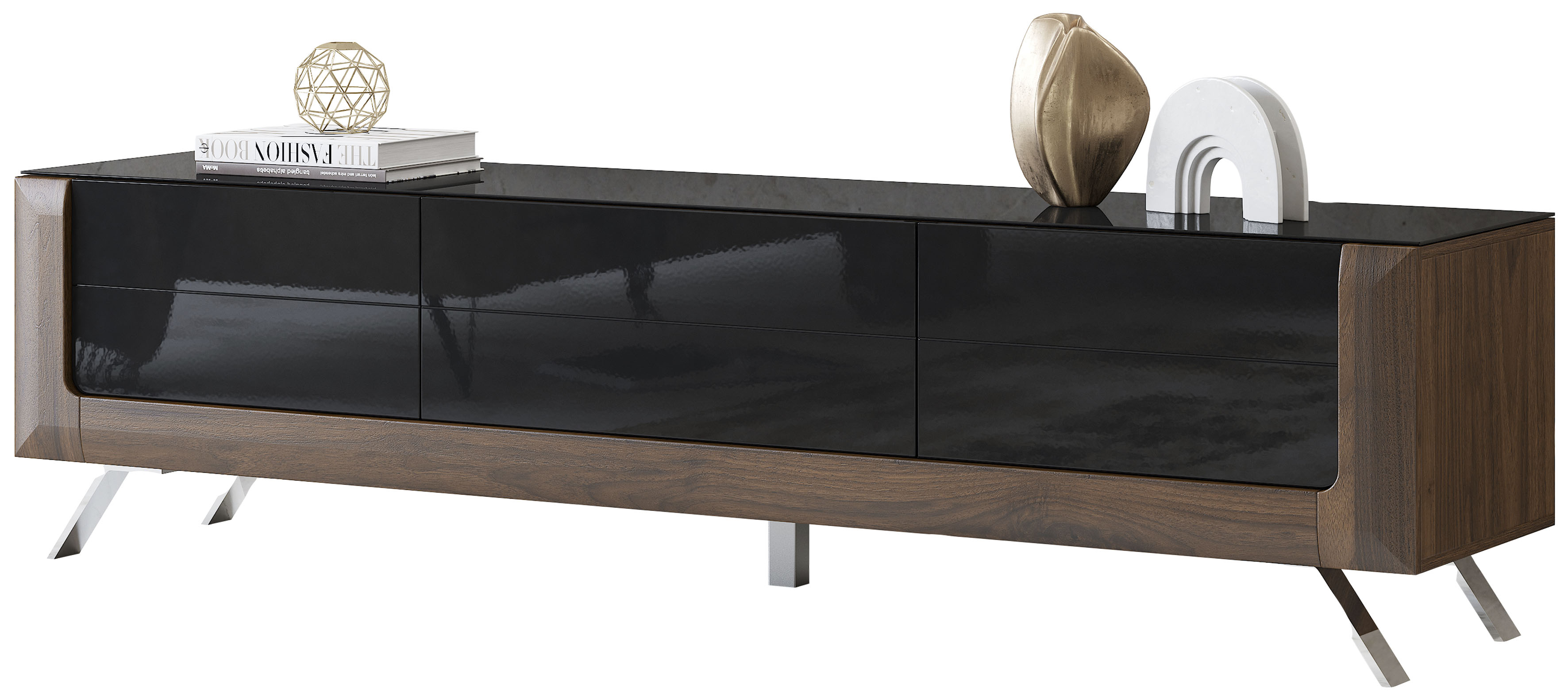 Thumbnail - Home affaire Lowboard "Kasai" Breite 199 cm, mit 1 Schublade und 2 Türen