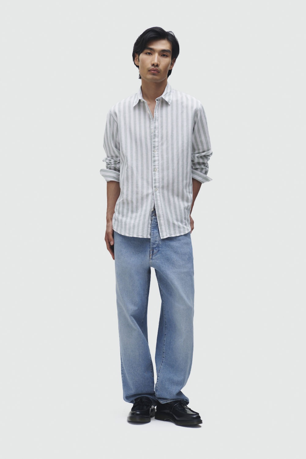 Thumbnail - SELECTED HOMME Leinenhemd "NEW-LINEN SHIRT", unifarben