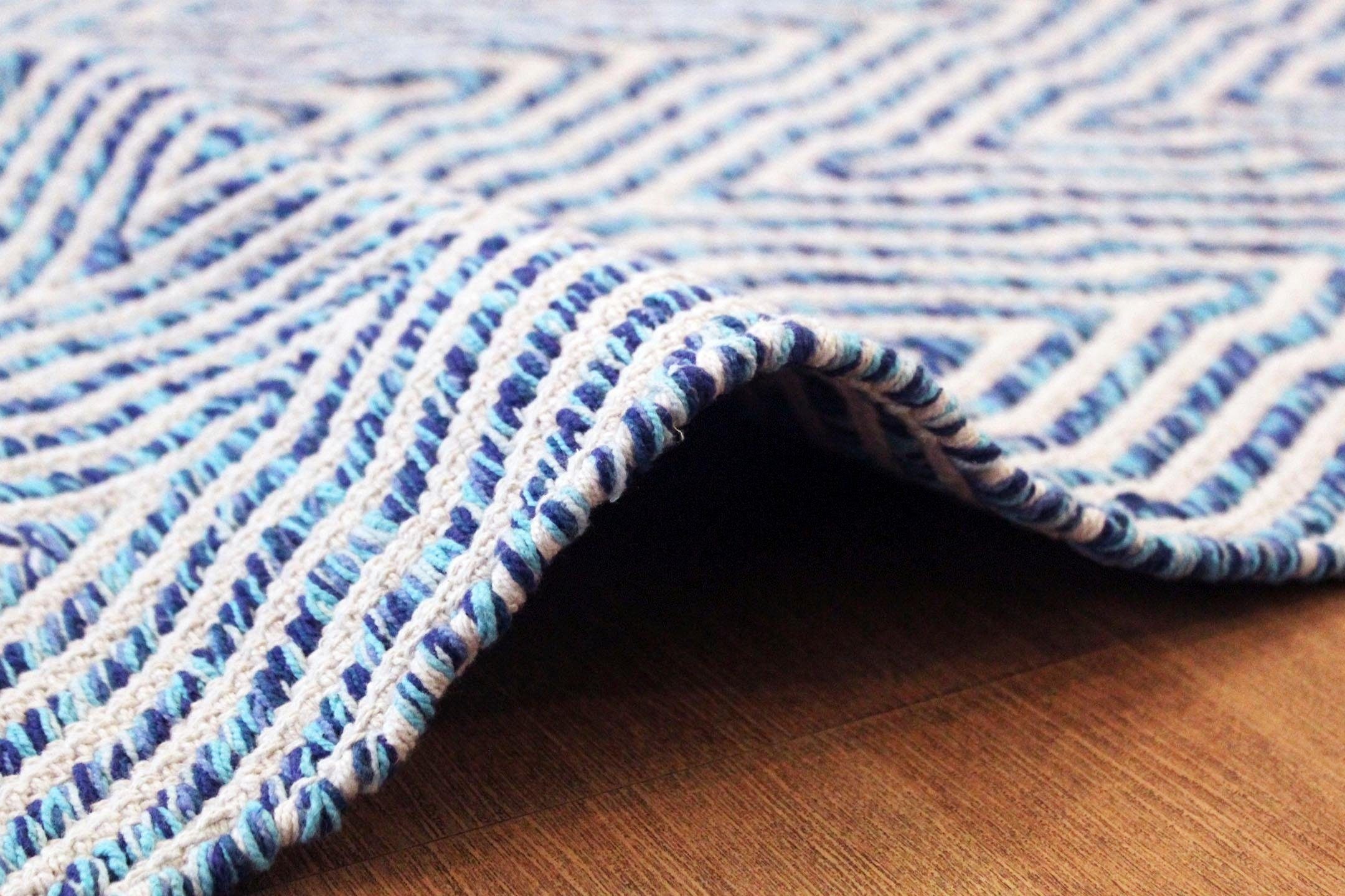 my home Teppich »Hanno«, rechteckig, 7 mm Höhe, flacher Teppich, Kurzflor, Weich, Pflegeleicht, Elegant