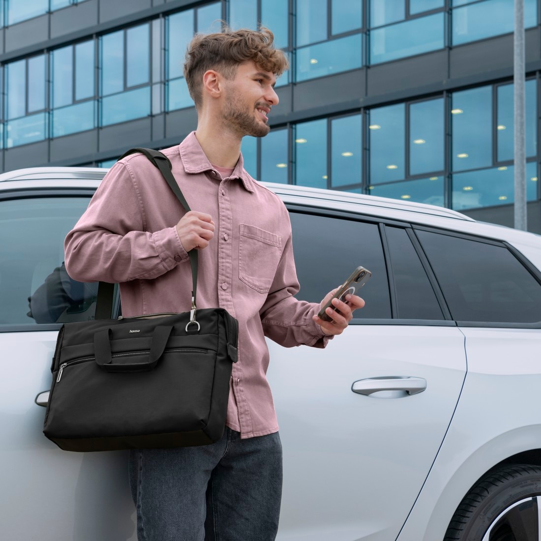 Hama Notebookrucksack »Laptoptasche (40 – 41 cm (15,6 – 16,2“), wasserabweisend, gepolstert)« extralanger Reißverschluss