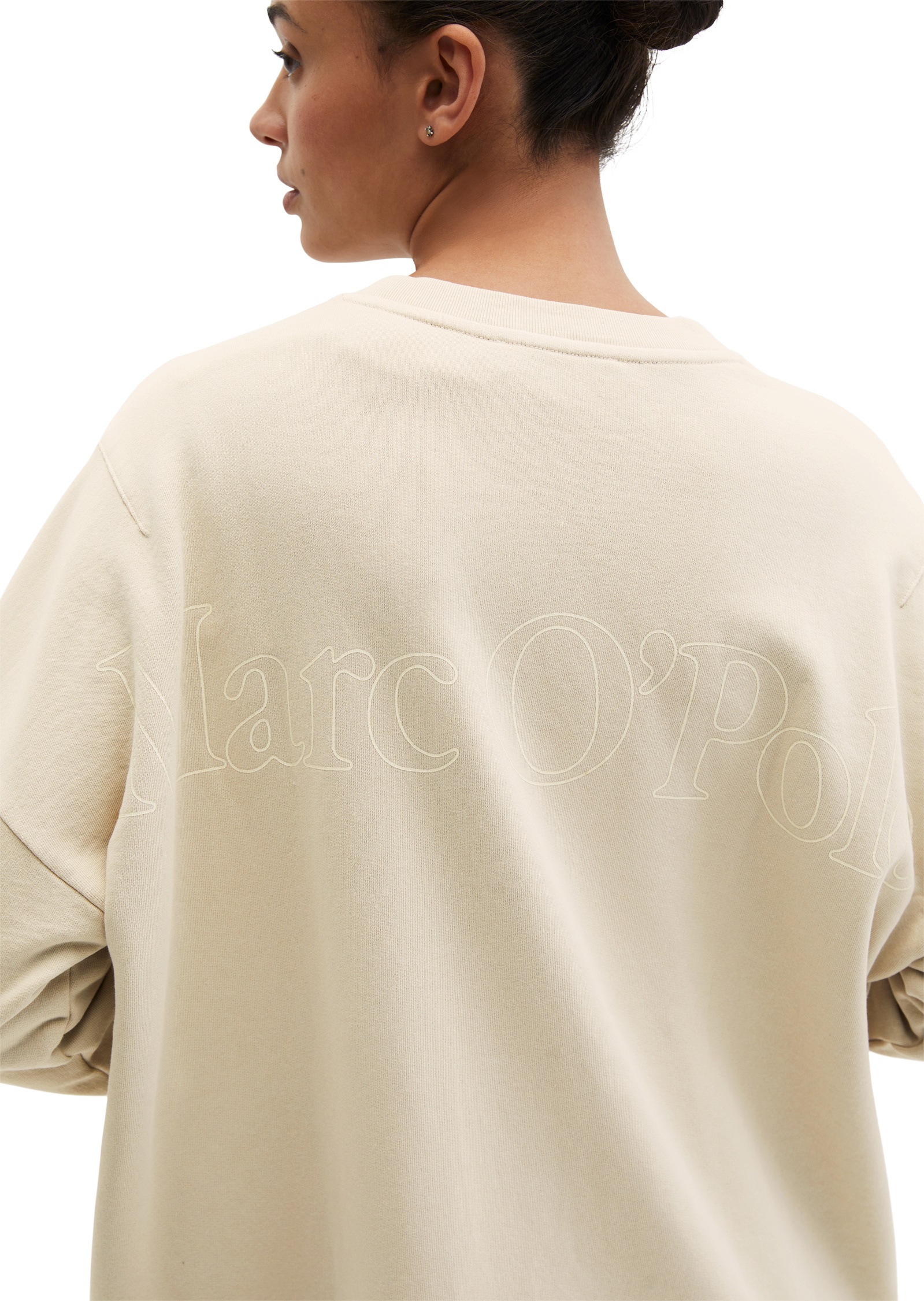 Marc O'Polo Jerseykleid »mit recycelter Baumwolle«