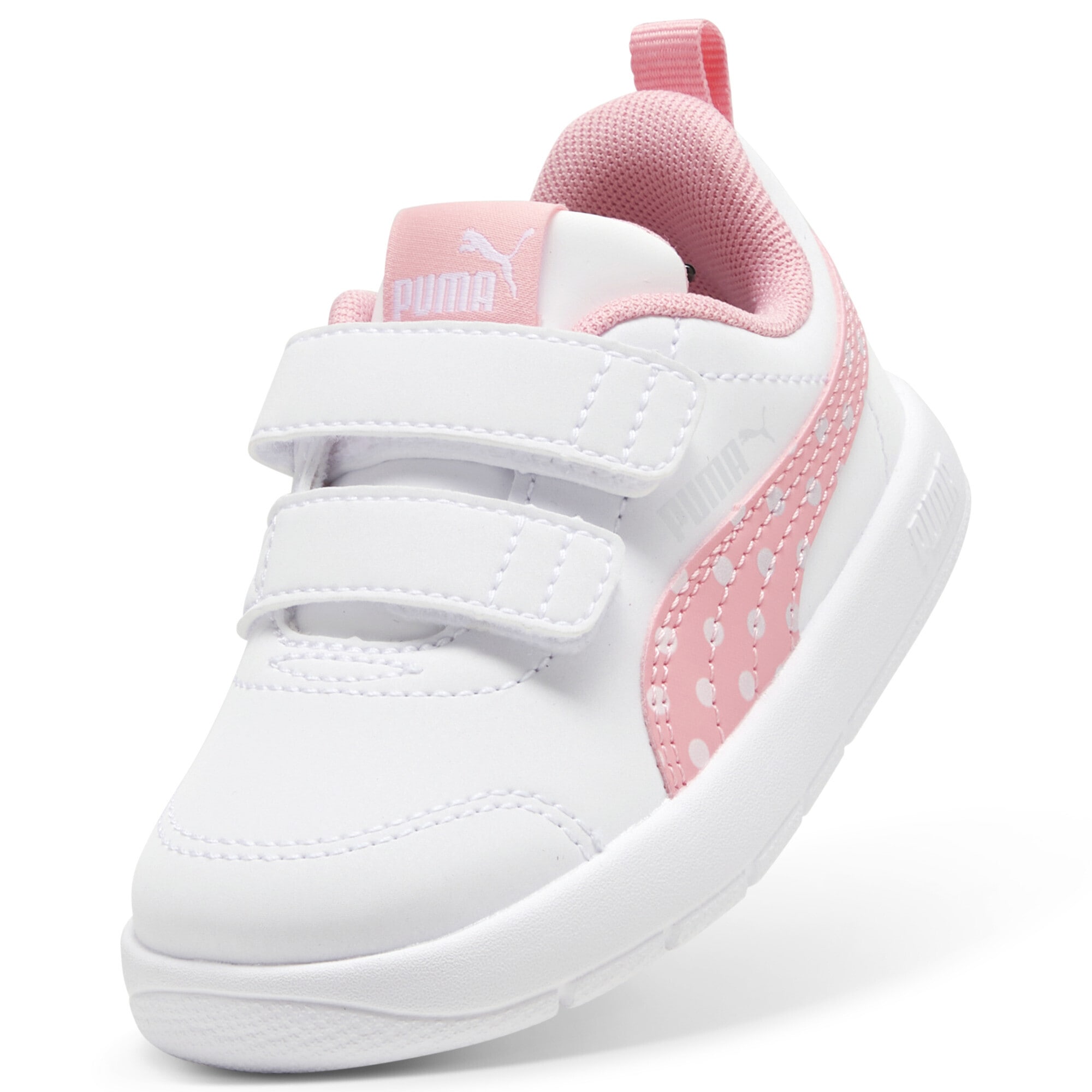 PUMA Sneaker »Courtflex V3 Dotty Sneakers Klein Mädchen«