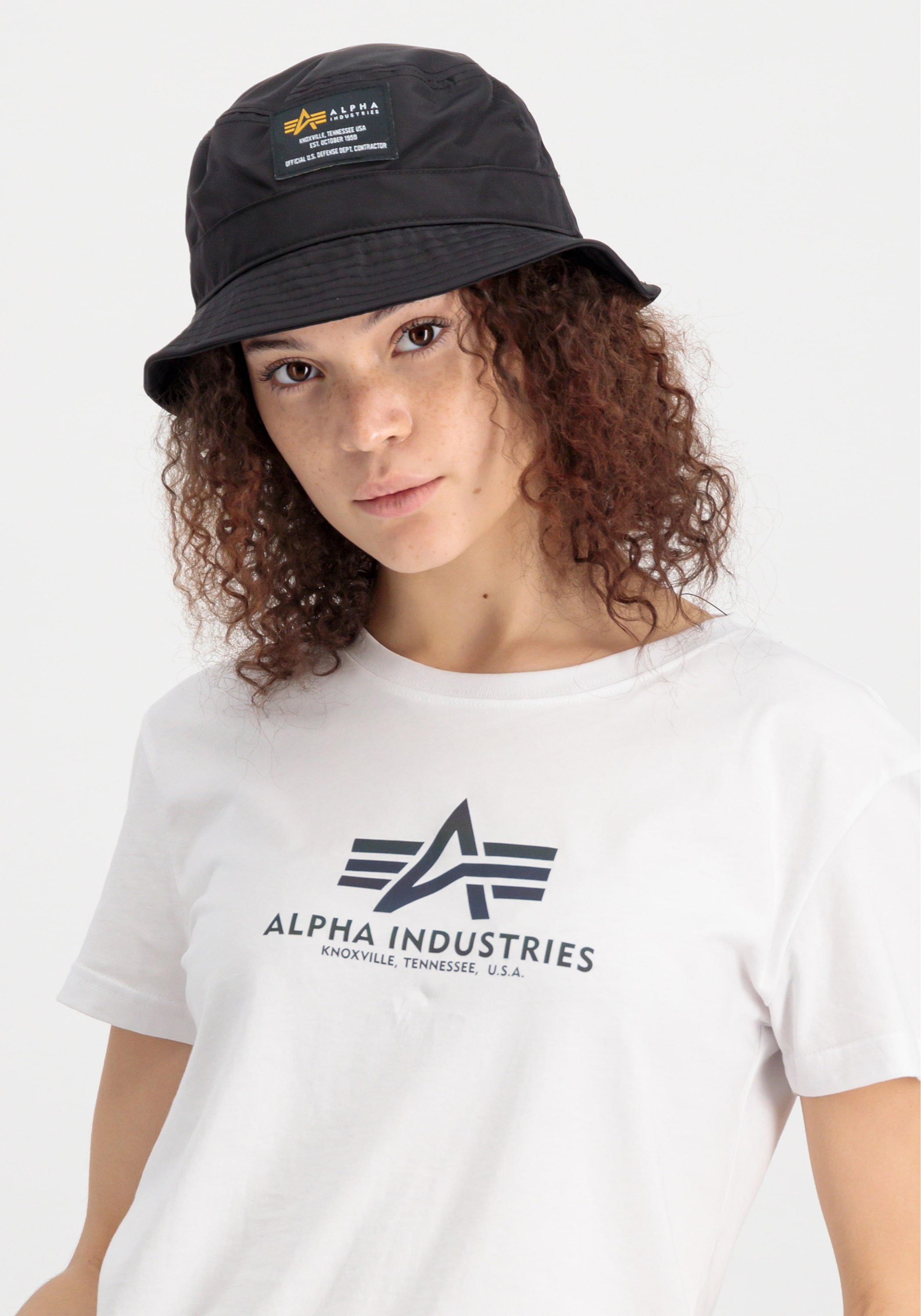 Alpha Industries Schirmmütze »ALPHA INDUSTRIES Accessoires - Headwear Crew Bucket Hat«