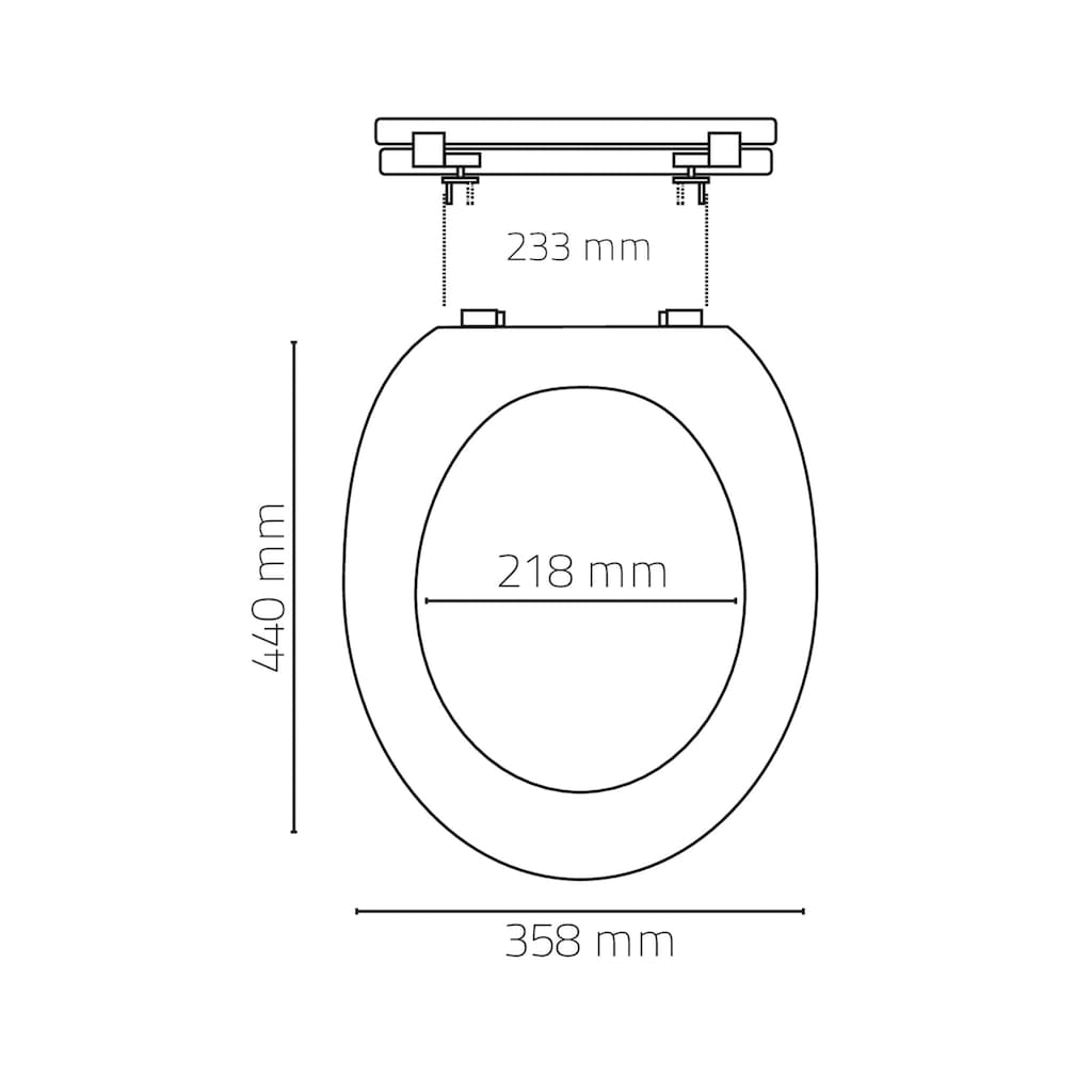 Ridder WC-Sitz »Seattle«