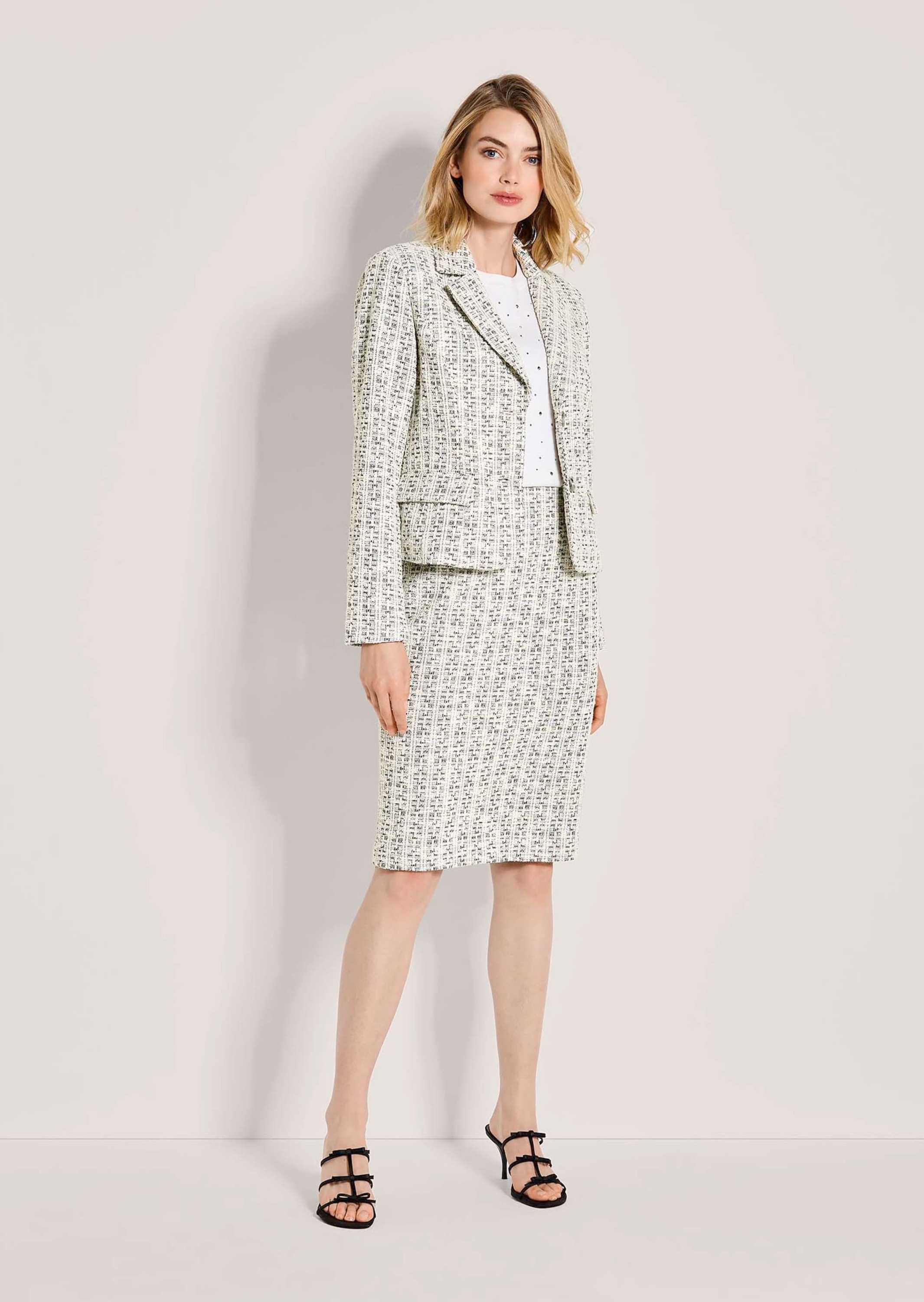 MADELEINE Jackenblazer "Blazer Tweed-Blazer mit Reverskragen" Tweedblazer m günstig online kaufen