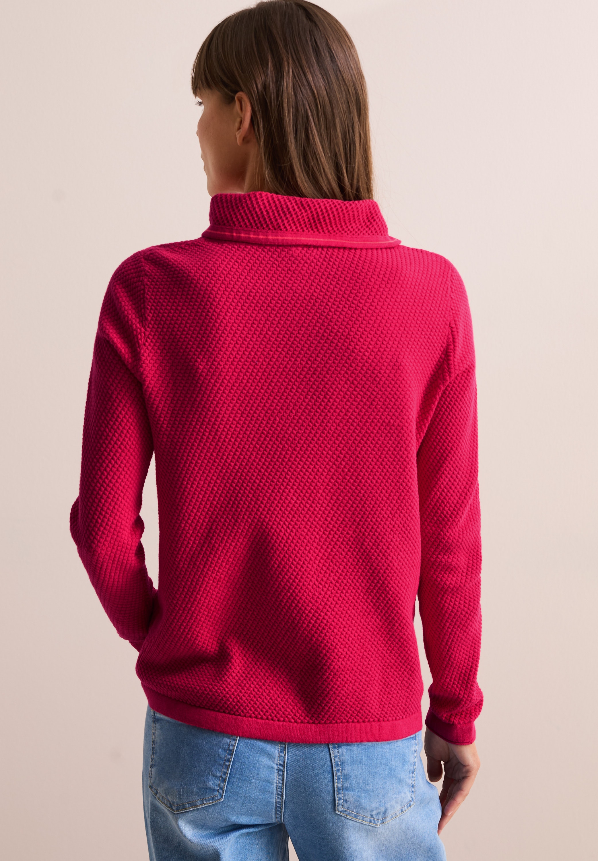 Cecil Strickpullover, aus reiner Baumwolle