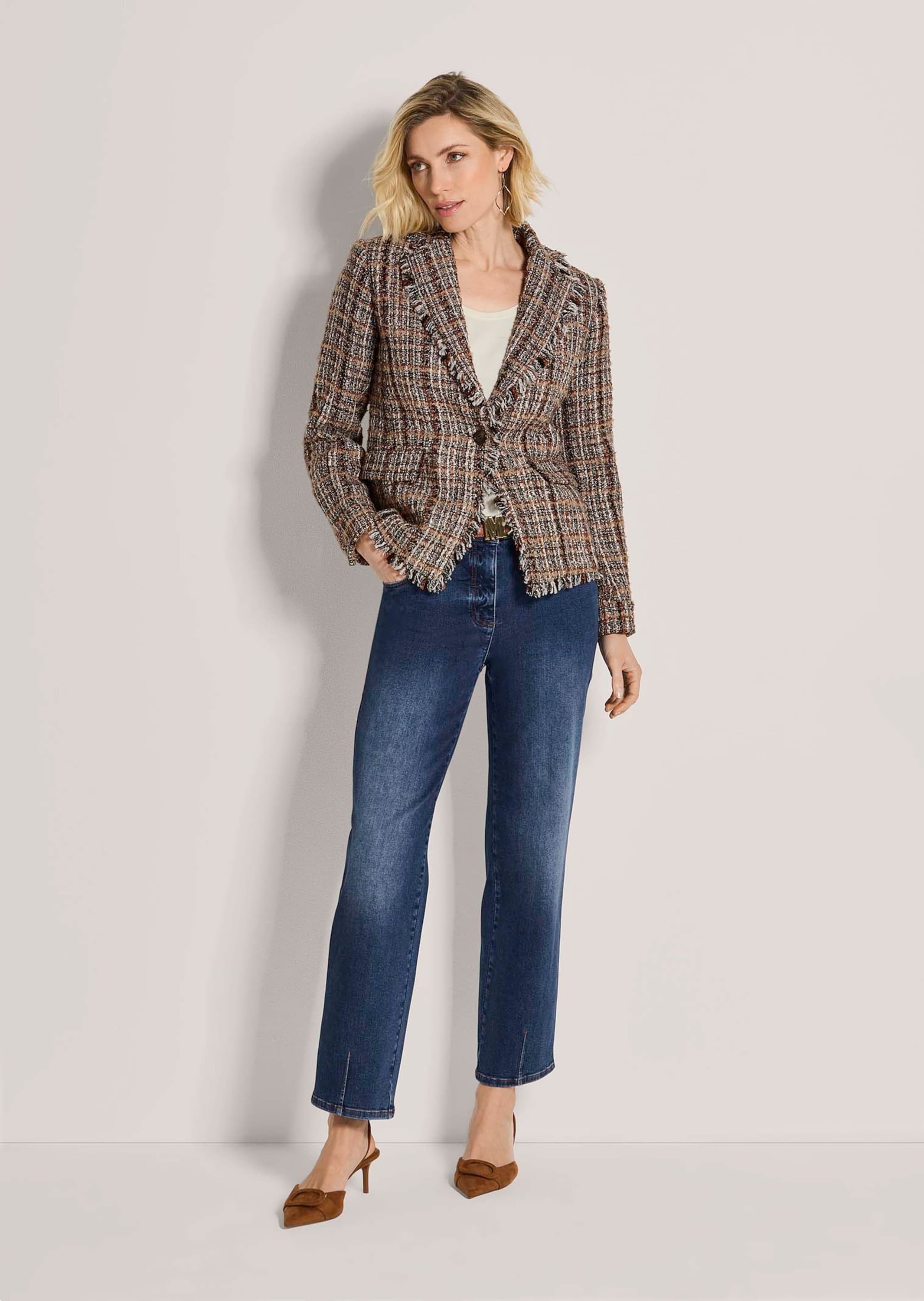 MADELEINE Jackenblazer »Blazer Tweedblazer im „Multi-Colour-Look“«