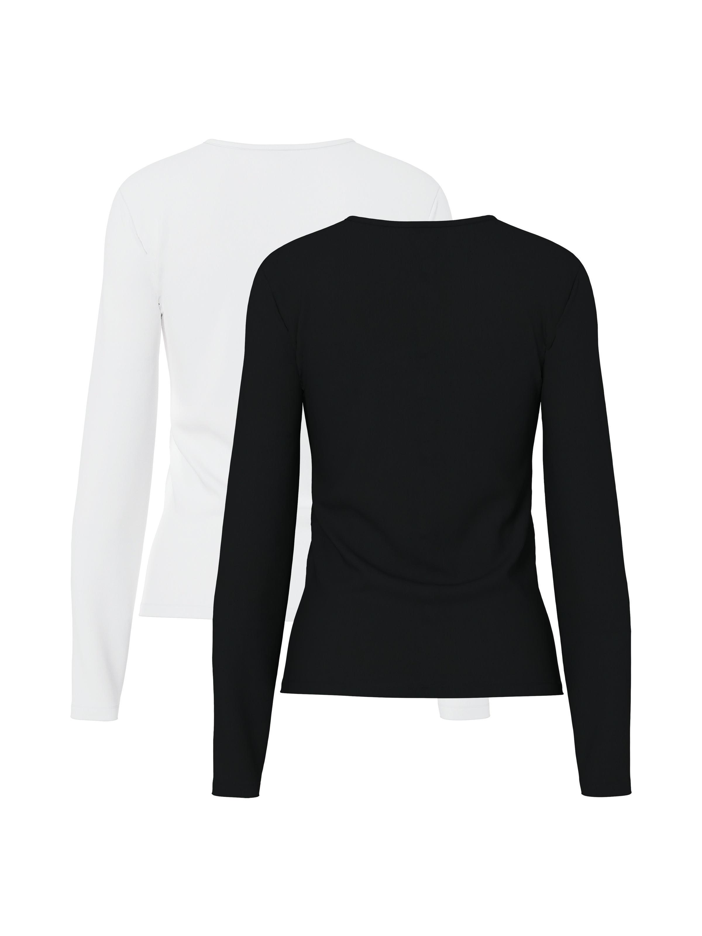 pieces Langarmshirt "PCAMELIA LS TOP 2-PACK JRS NOOS BC" 2er-Pack, mit klas günstig online kaufen