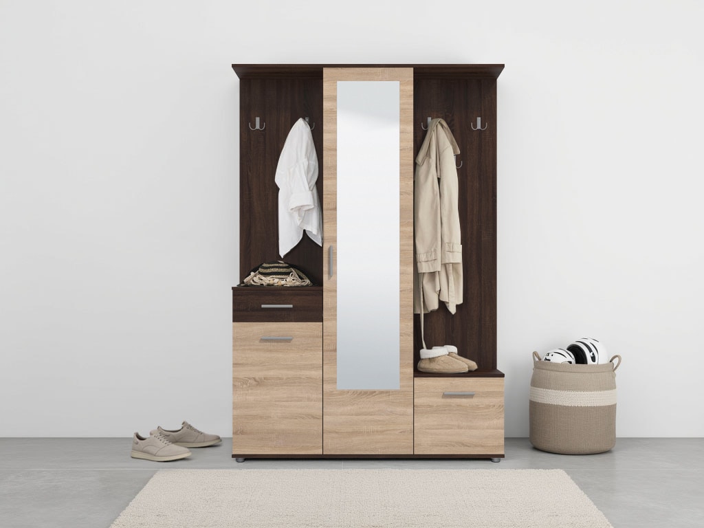 INOSIGN Kompaktgarderobe "Martin Flurgarderobe, Dielenschrank, Flurmöbel, B günstig online kaufen