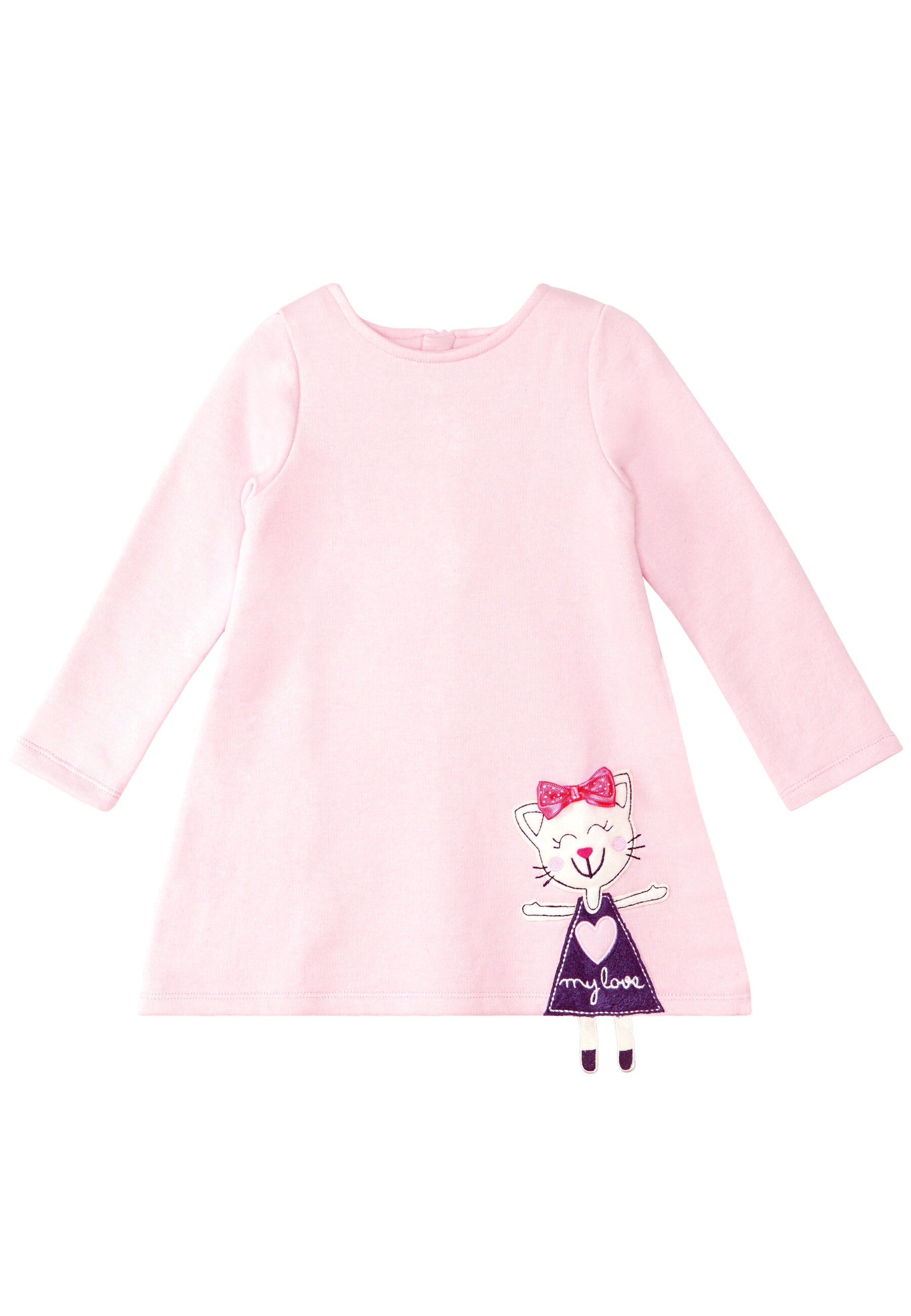 Denokids Sommerkleid »White Cat«, mit 3D-Katzenbeinen am Rock