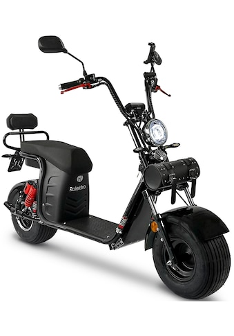 E-Motorroller »E-Cruiser 45 Lithium, Schwarz, 60V-20Ah Akku, 1500 Watt«