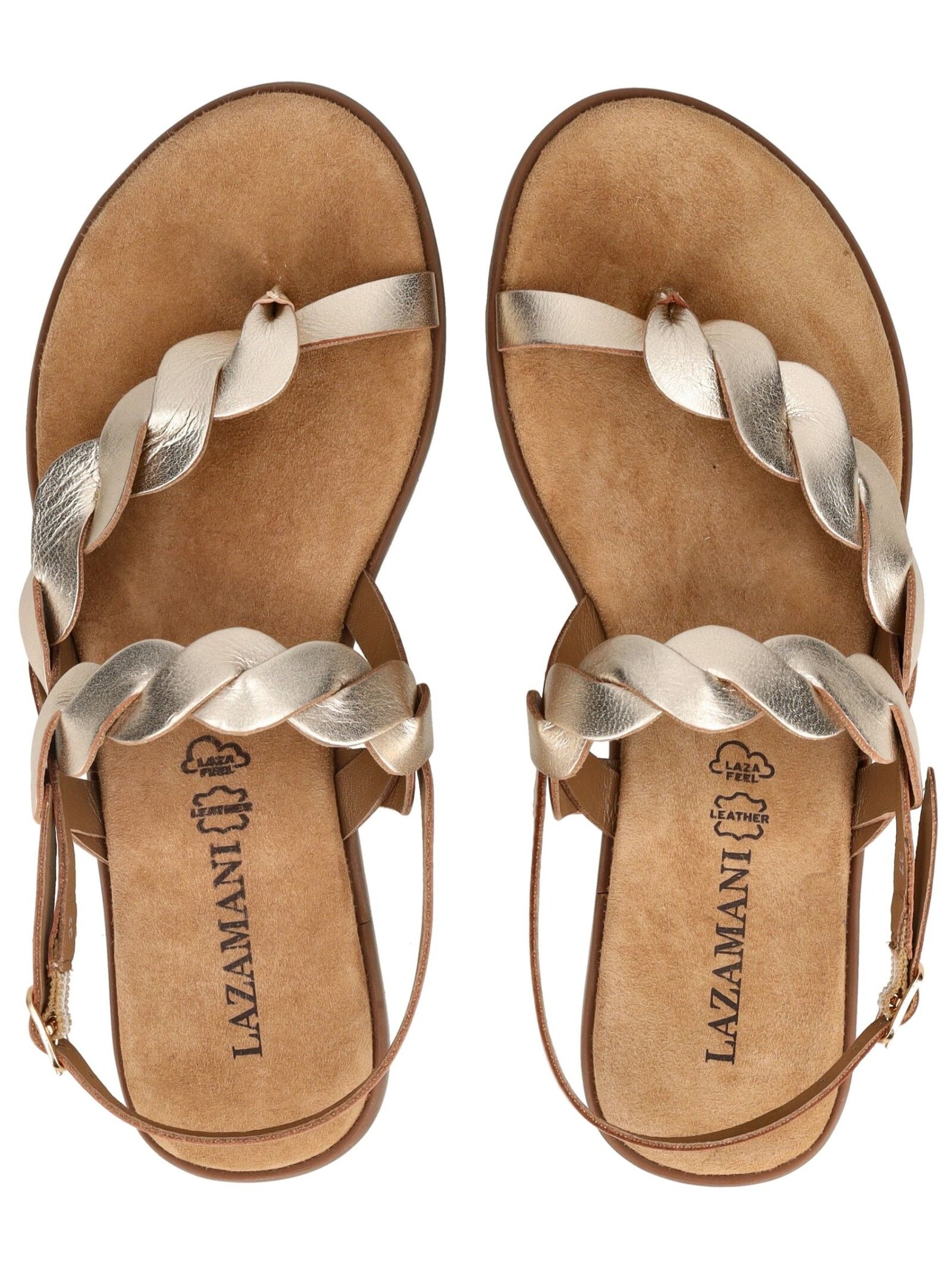 Lazamani Riemchensandale »Lazamani Sandalen Leder/Textil«