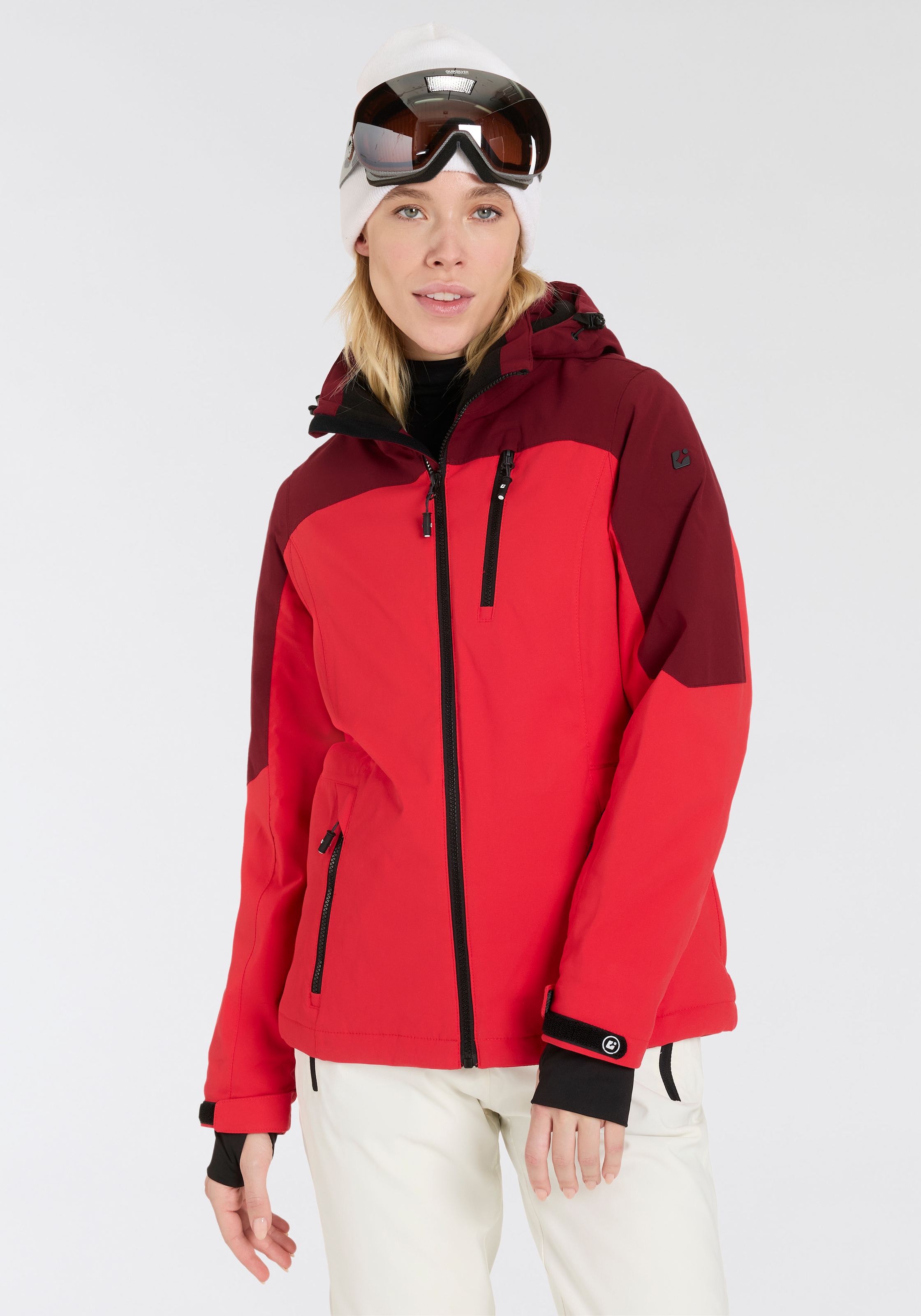 Killtec Winterjacke "KSW 435 WMN SKI JCKT" wasserabweisend, winddicht, atmungsaktiv, aus Polyester