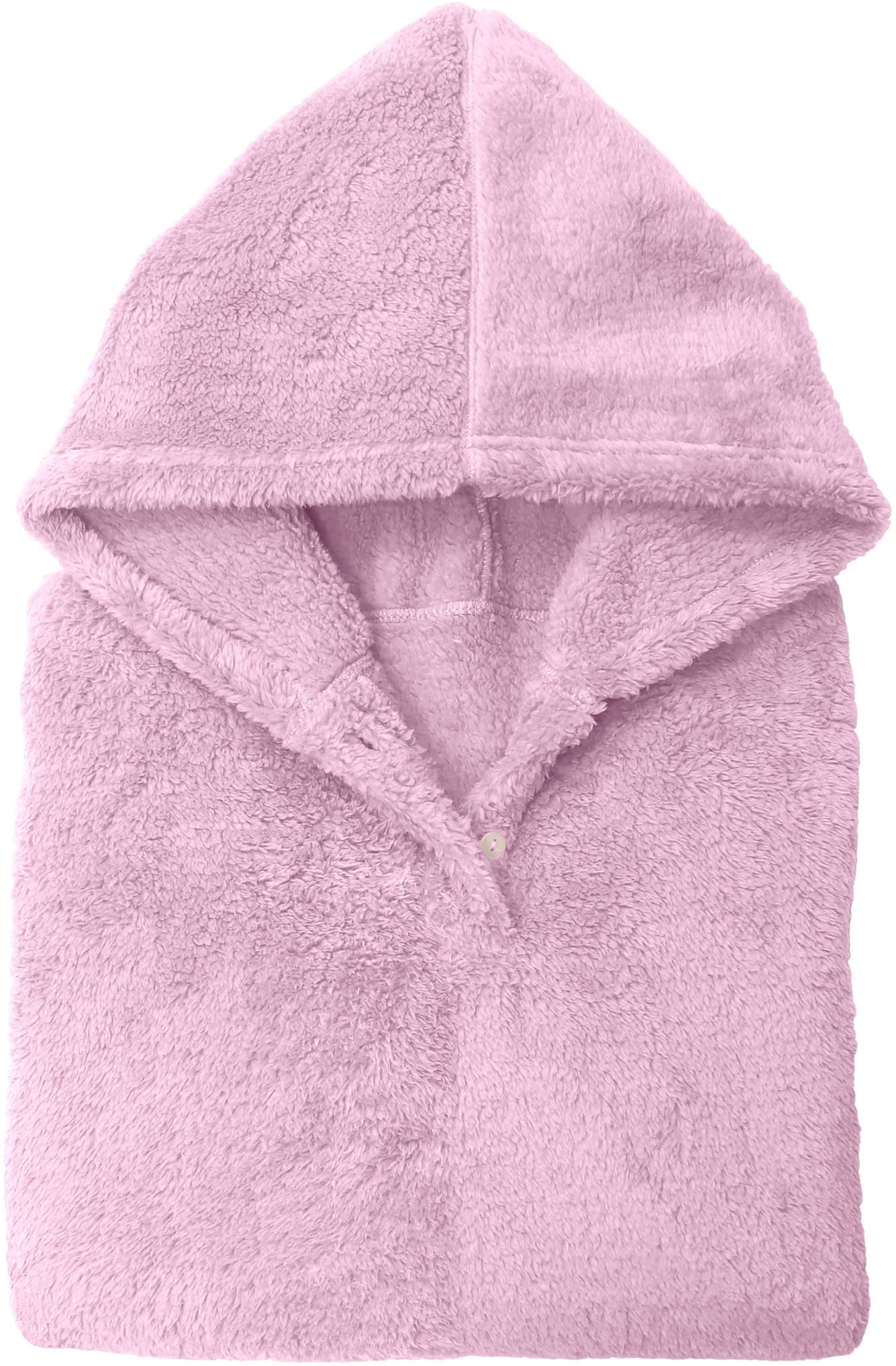 Castell - Markenbettwäsche Badeponcho »Polar Bear«, (1 St.), Sherpa Teddy Fleece Hoodie, Kuschelhoodie, Kuscheldecke, weich+wärmend