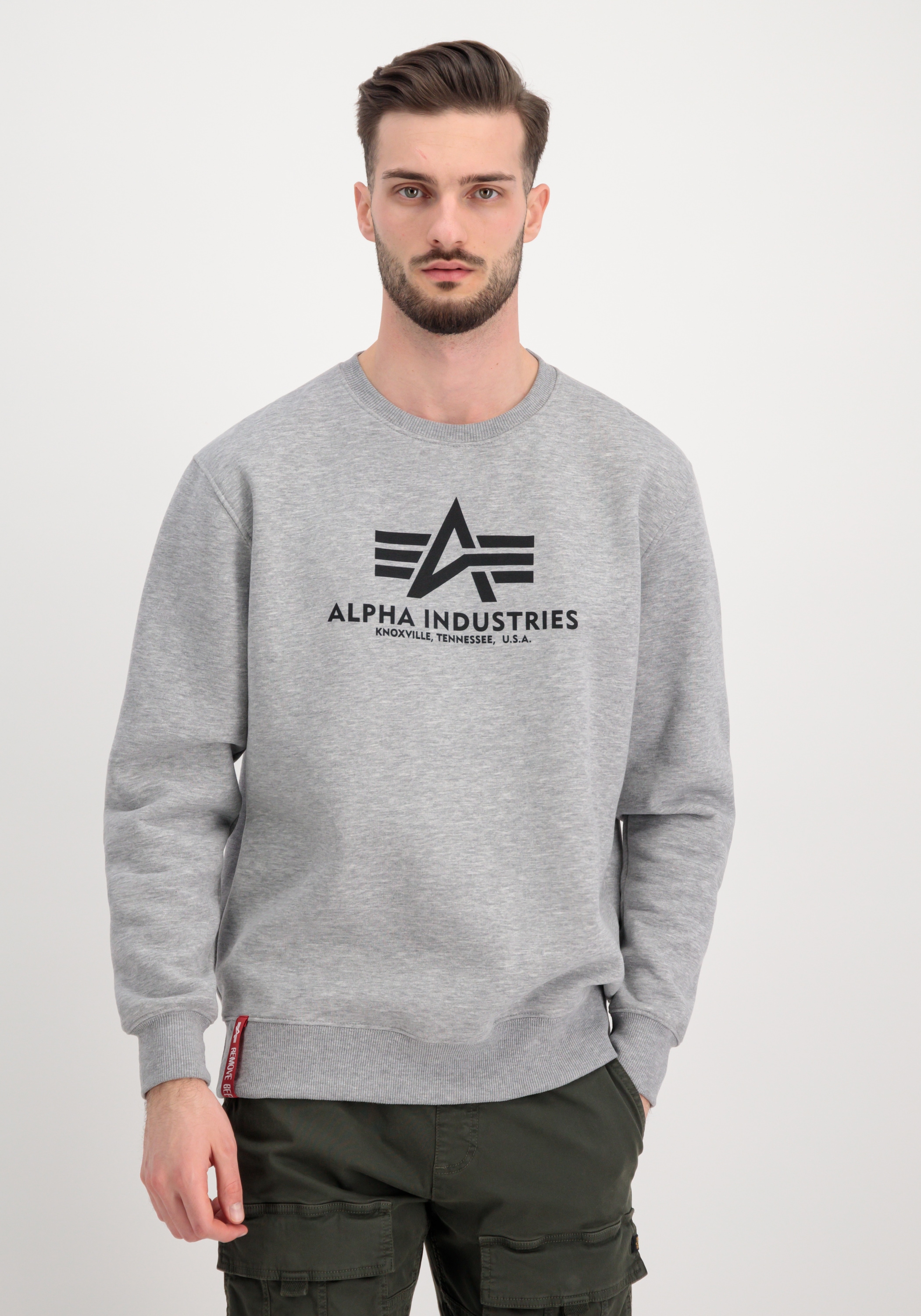 Alpha Industries Sweater "Alpha Industries Men - Sweatshirts Basic Sweater" günstig online kaufen