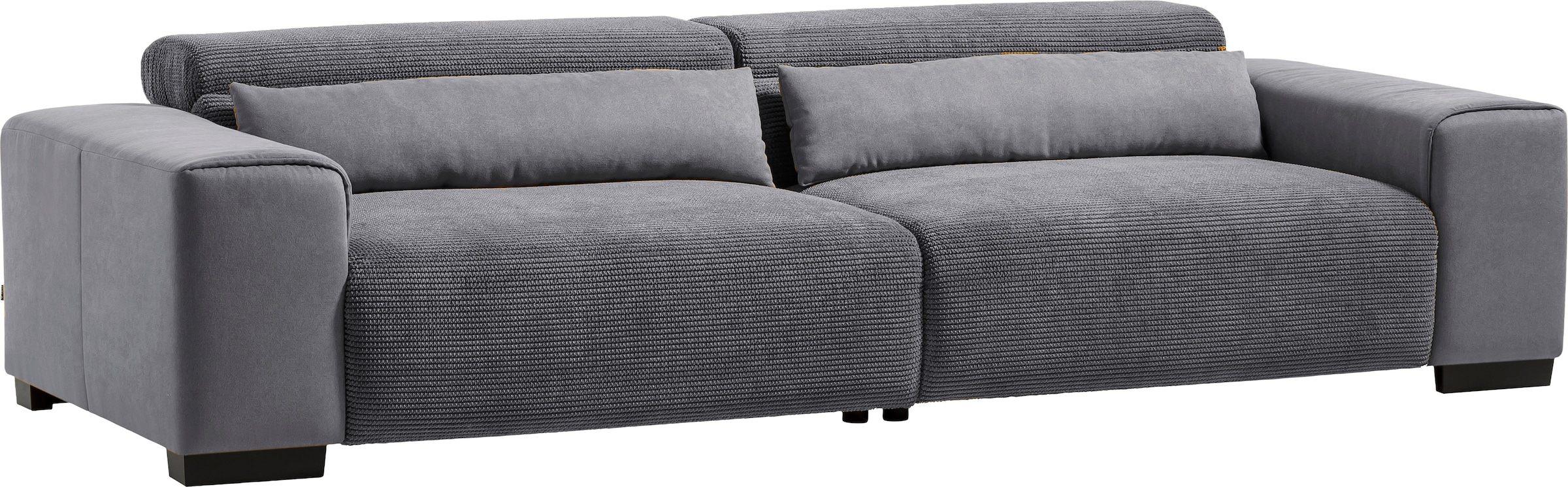 Big-Sofa »Exxpo VERITO«, inklusive Kopfteilverstellung und Zierkissen