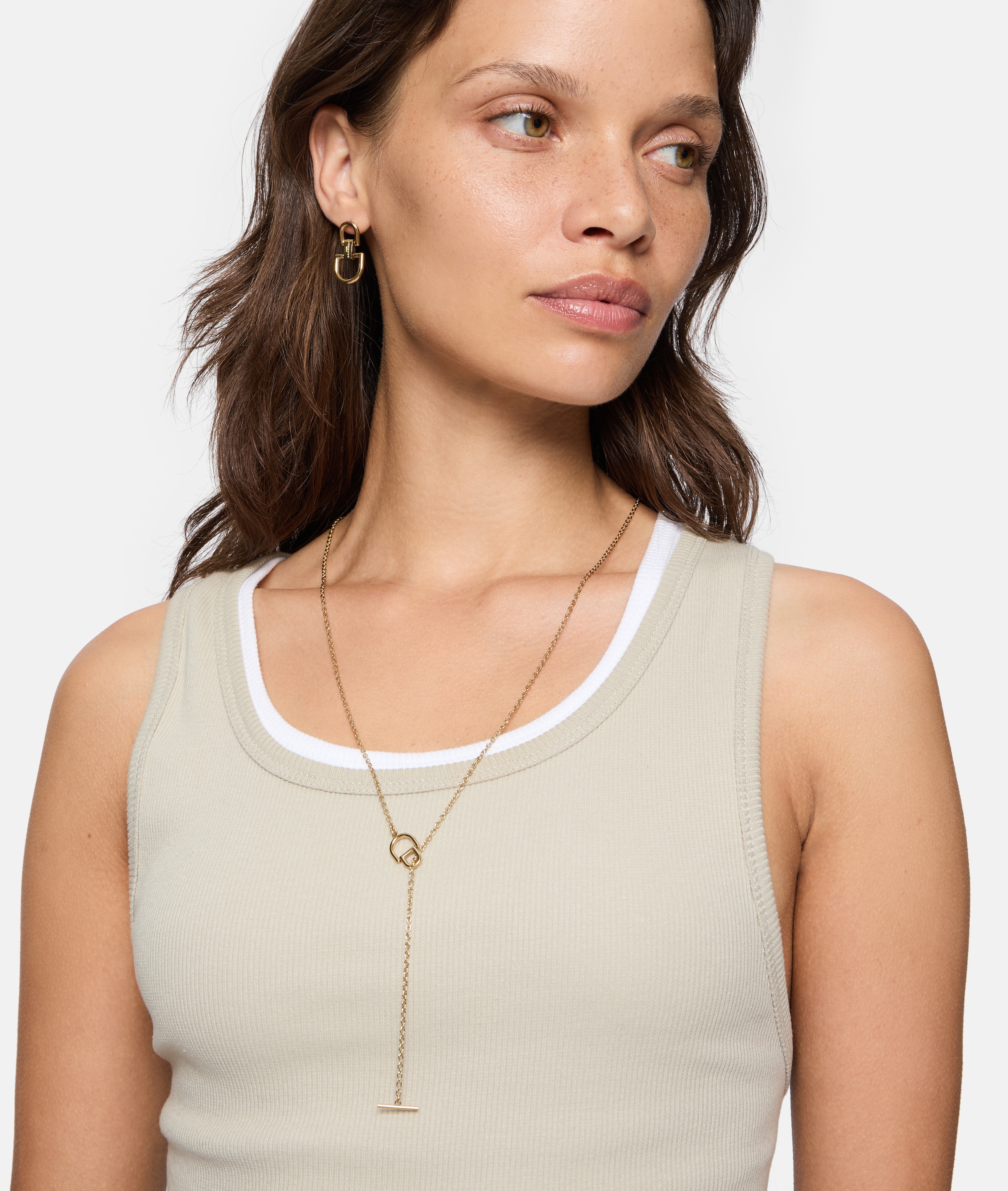 Liebeskind Berlin Paar Ohrstecker »Schmuck Geschenk Edelstahl Ohrringe The D-Link«