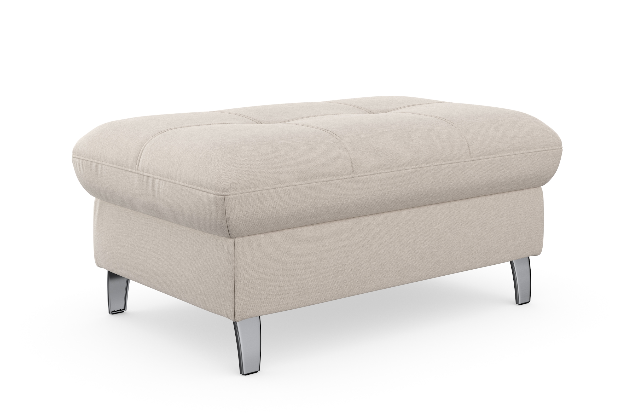 sit&more Stauraumhocker »Maggiore« mit Stauraum und modernen Metallbeinen