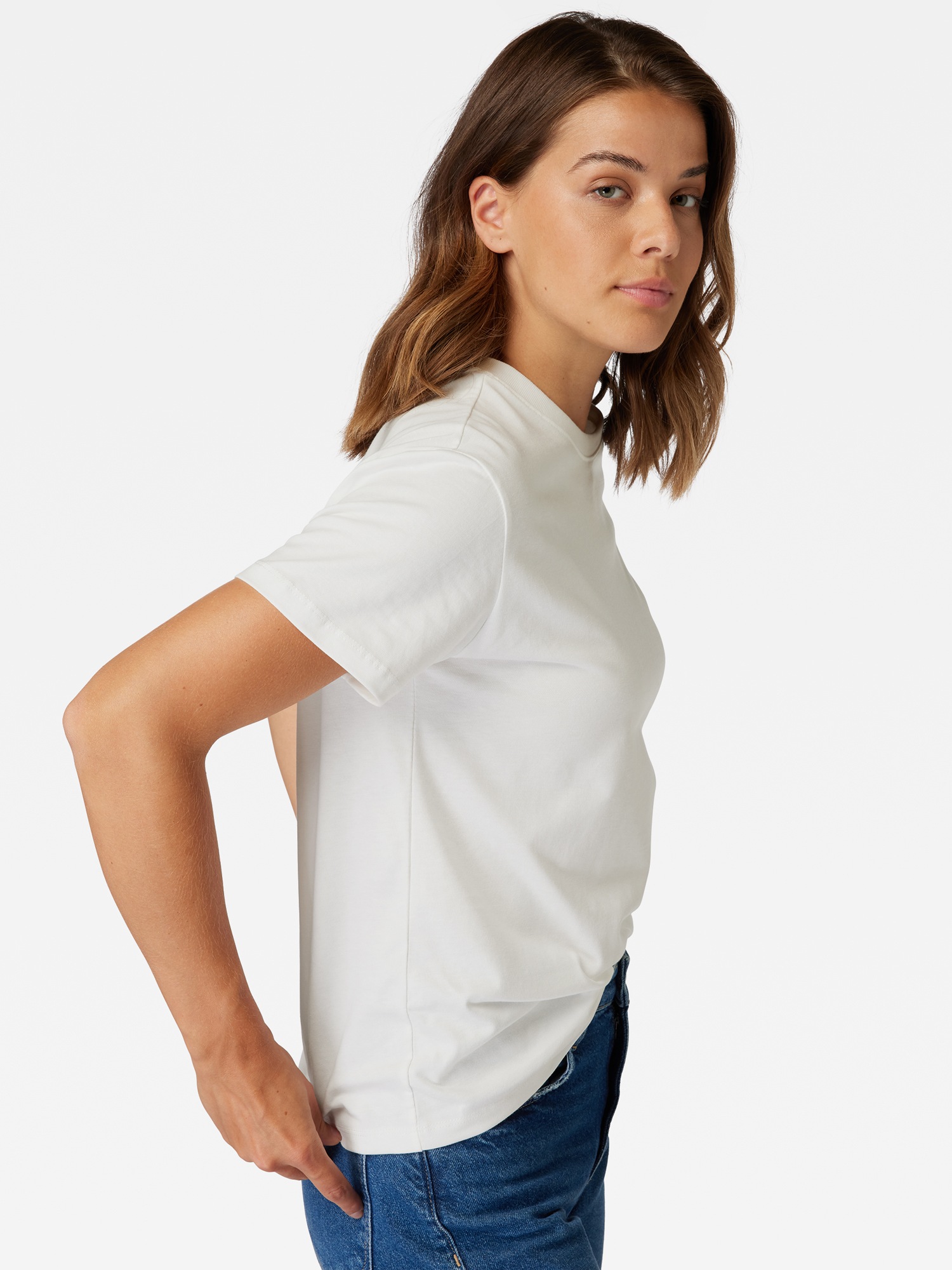 Mavi T-Shirt »BASIC SHORT SLEEVE TEE«, Basic T-Shirt
