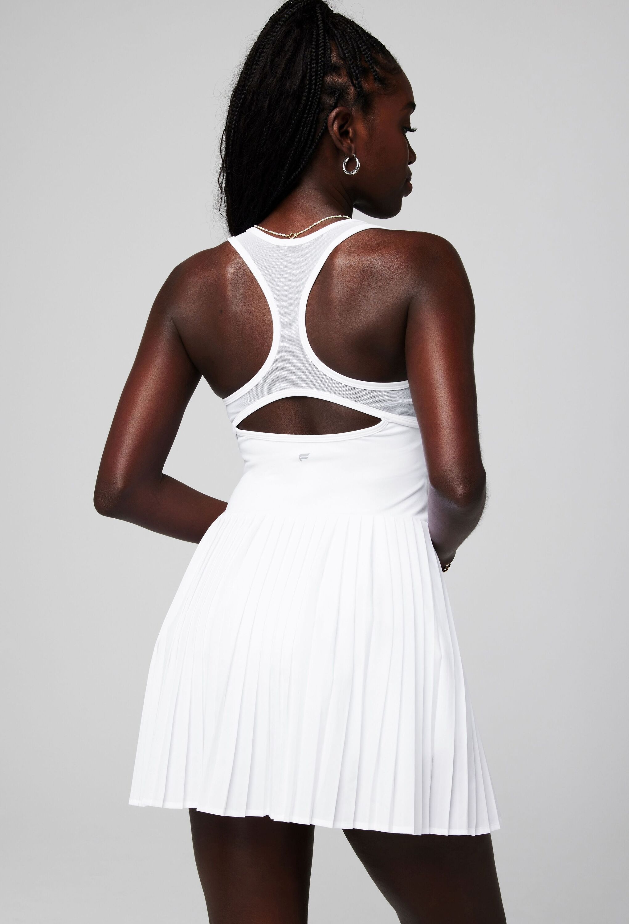 Fabletics Shirtkleid »Fabletics Kleid HOT SHOT PLEATED CLASSIC MINI DRESS« Eingrifftaschen mit integriertem BH