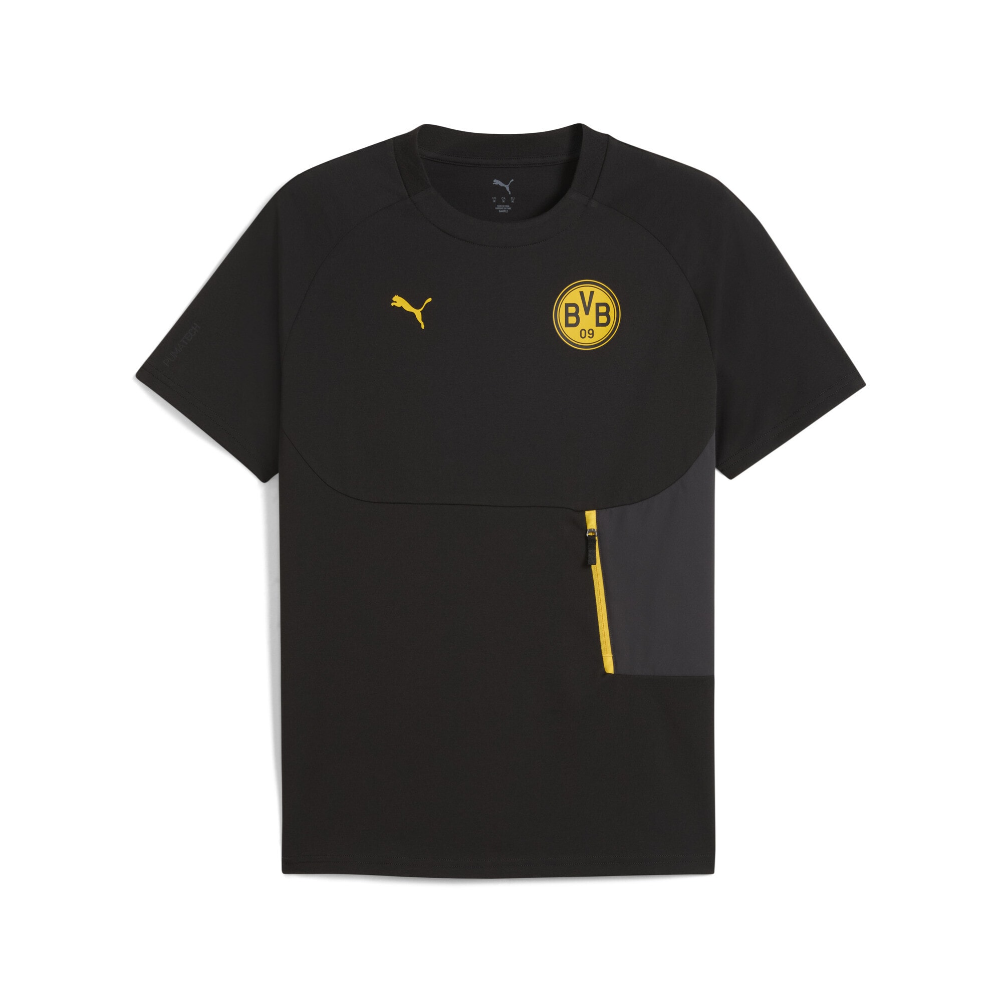 PUMA "Borussia Dortmund PUMATECH T-Shirt mit Tasche Herren"