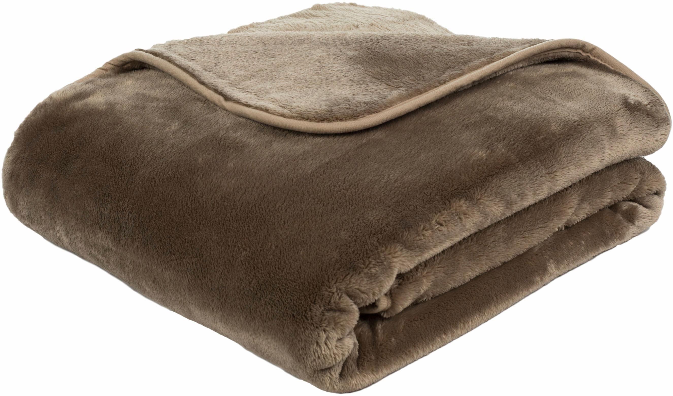 Gözze Wohndecke "Premium Cashmere Feeling" mit premium Cashmere Feeling, Kuscheldecke