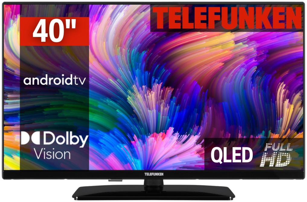 QLED-Fernseher »D40Q751X2CW«, Full HD, Smart-TV-Android TV