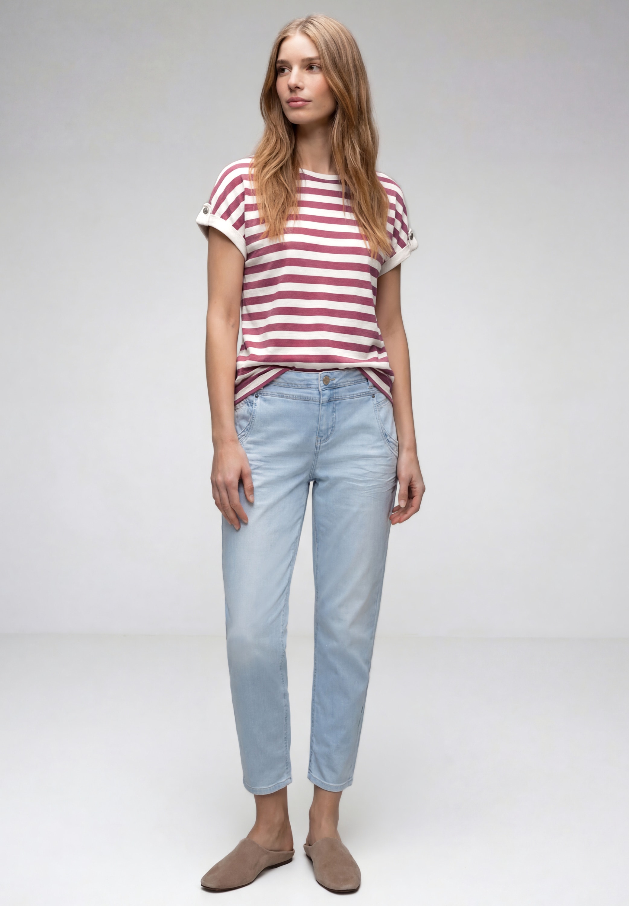 STREET ONE T-Shirt im Streifendesign