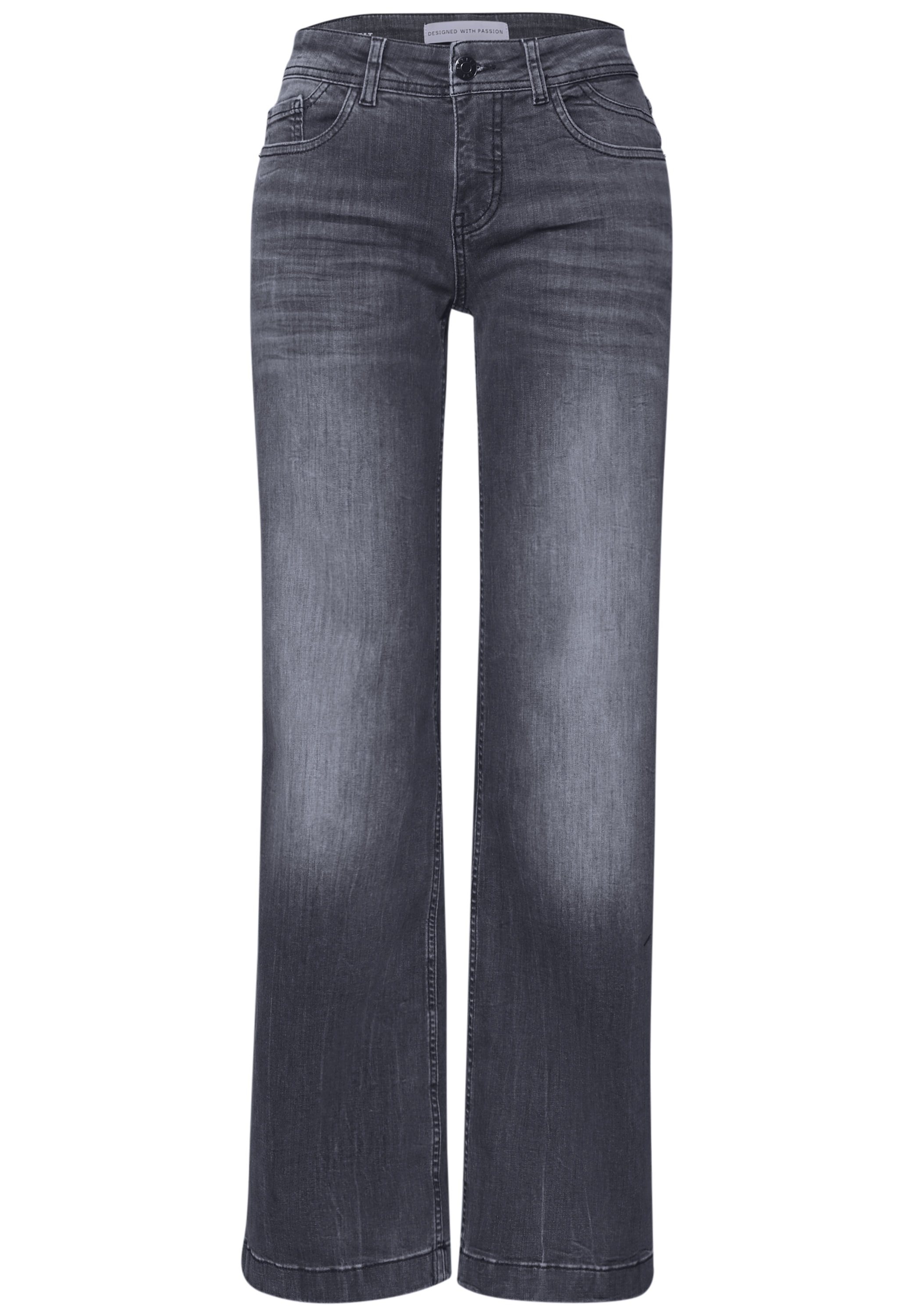 STREET ONE Loose-fit-Jeans aus Baumwolle mit Stretchanteil