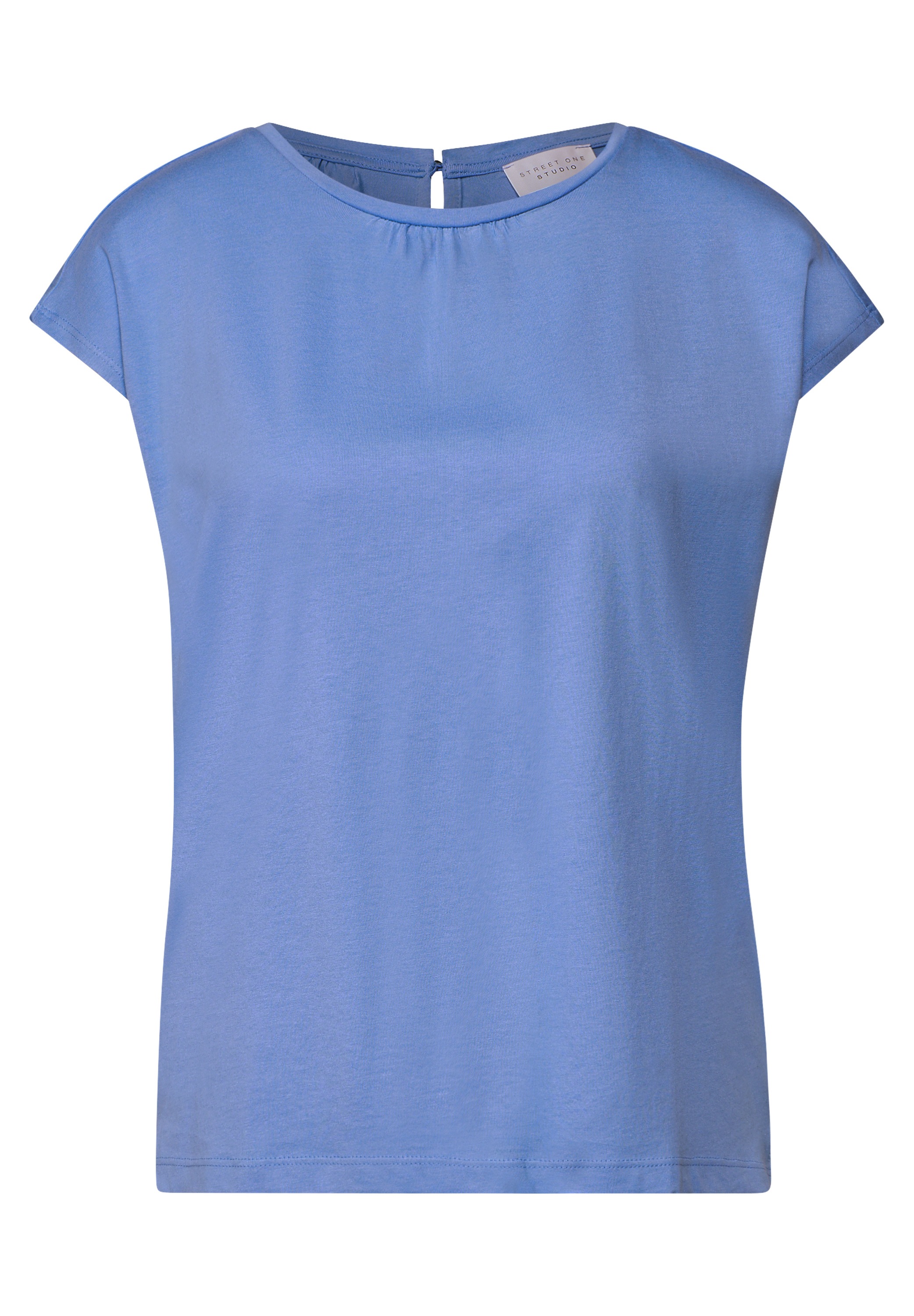 STREET ONE T-Shirt, aus elastischem Materialmix