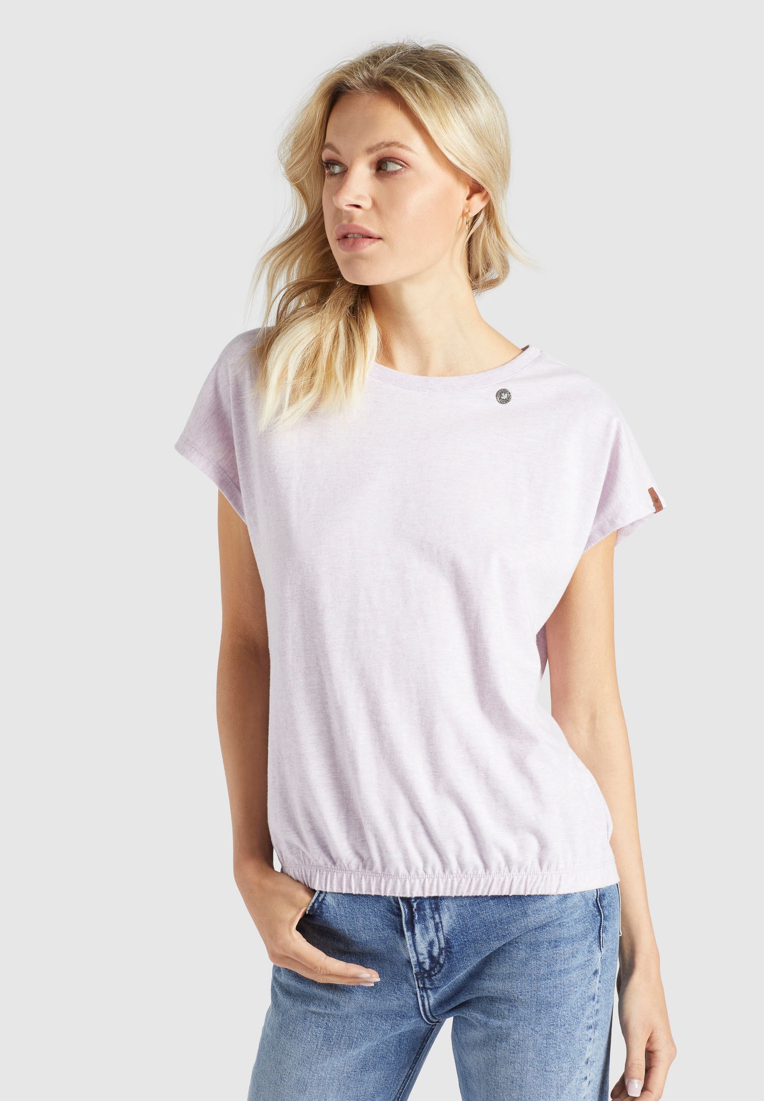 khujo T-Shirt »MARIKA«, aus weichem Jersey im Loose Fit