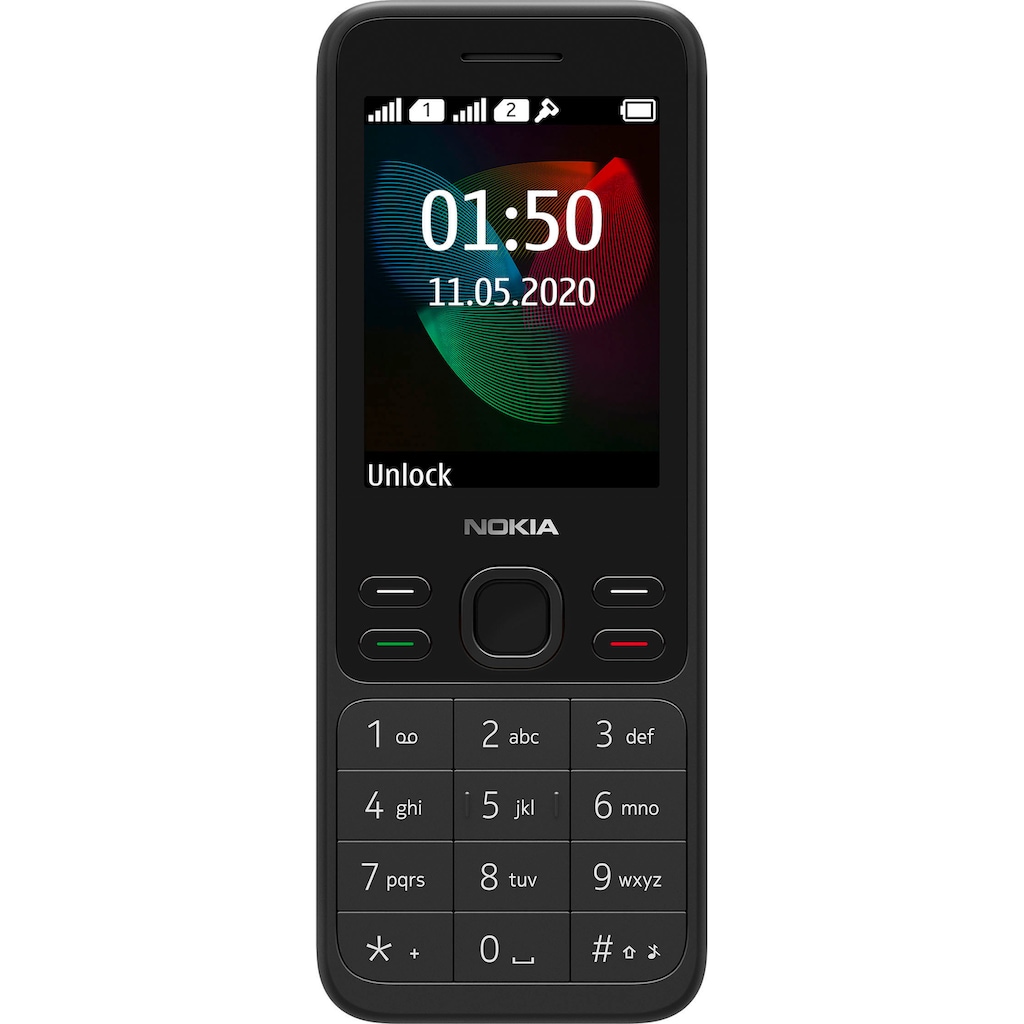 Nokia Handy »150 (2020) Dual SIM«, black, 6,1 cm/2,4 Zoll