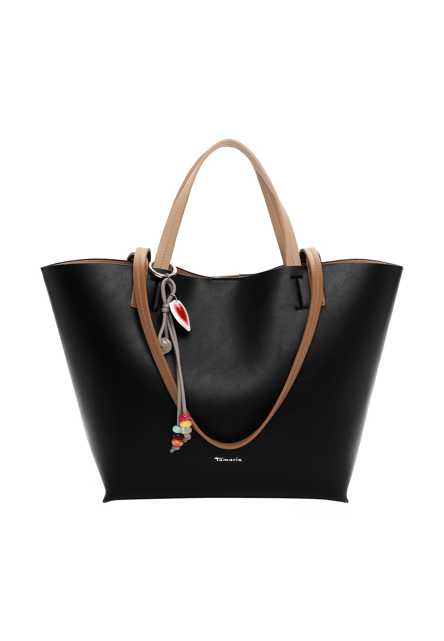 TAMARIS Damen Shopper "Shopper TAS Keshia", schwarz, Polyurethan, Taschen