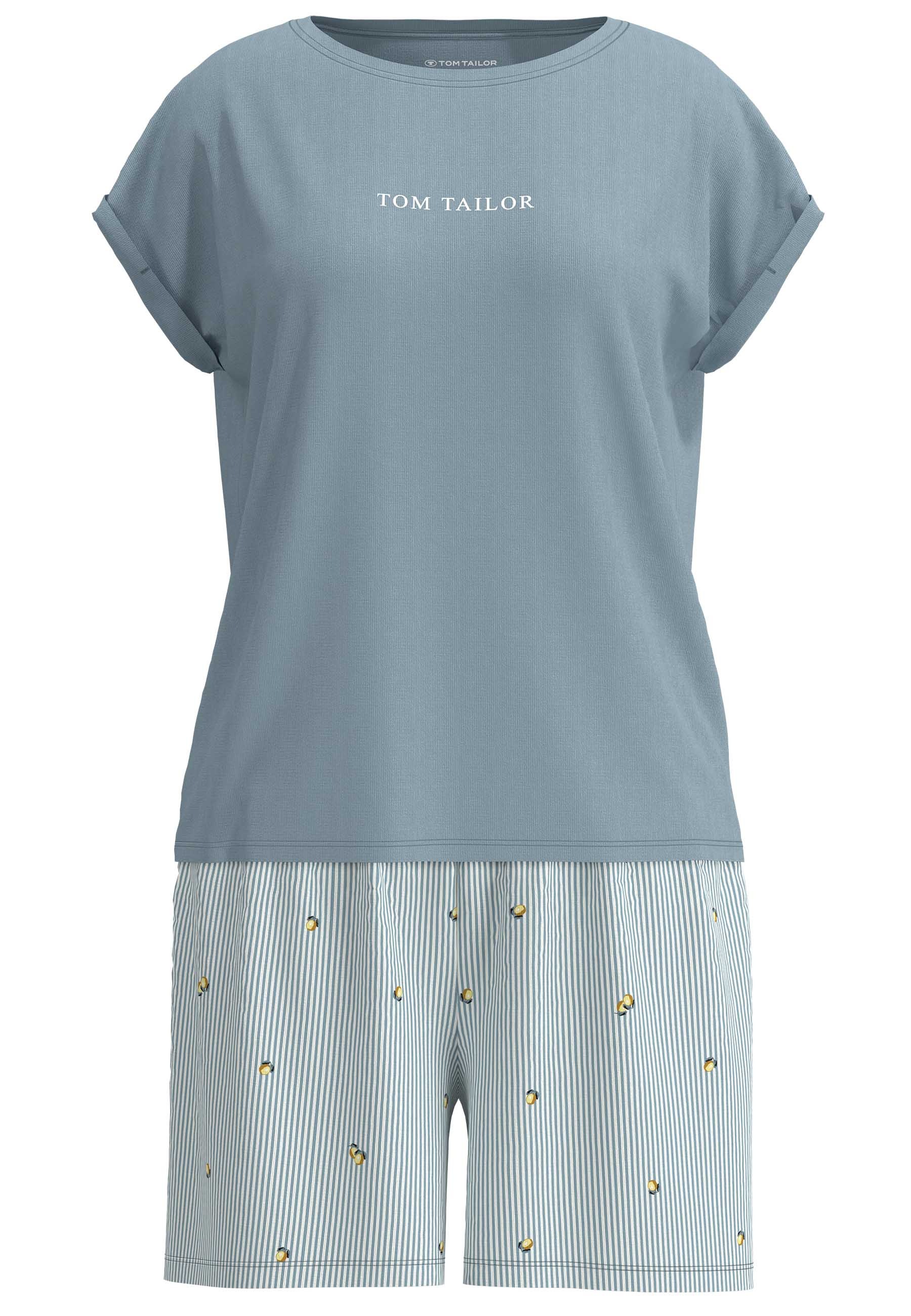 TOM TAILOR Shorty atmungsaktiv, Viskosemix