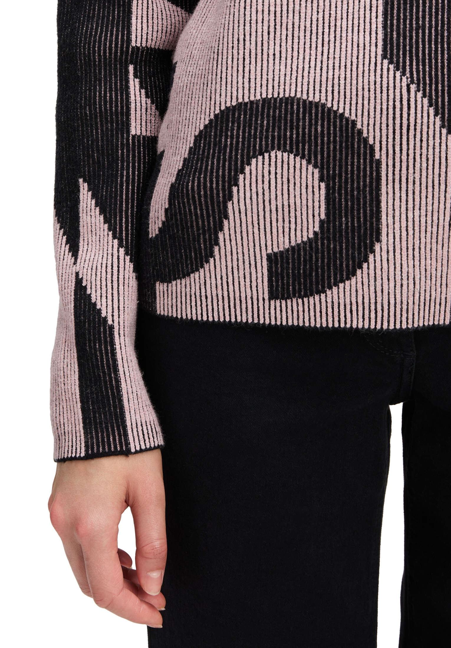Betty Barclay Strickpullover »Betty Barclay Damen Grobstrick-Pullover mit Jacquard«, (1 tlg.)