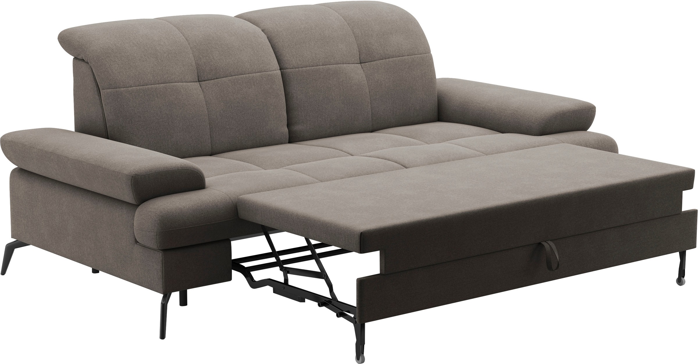 sit&more 2,5-Sitzer »Amica, inkl. Sitztiefenverstellung und Armteilverstellung«, wahlweise mit Kopfteilverstellung und Bettfunktion