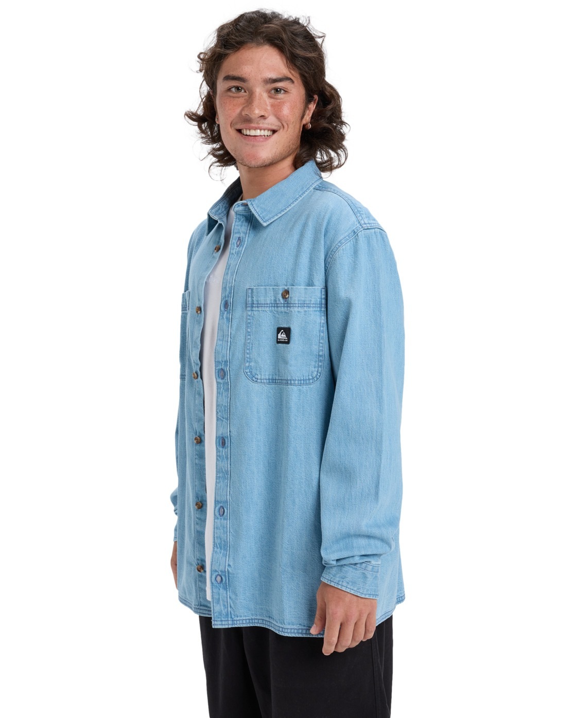 Thumbnail - Quiksilver Langarmhemd "Bozeman Denim"