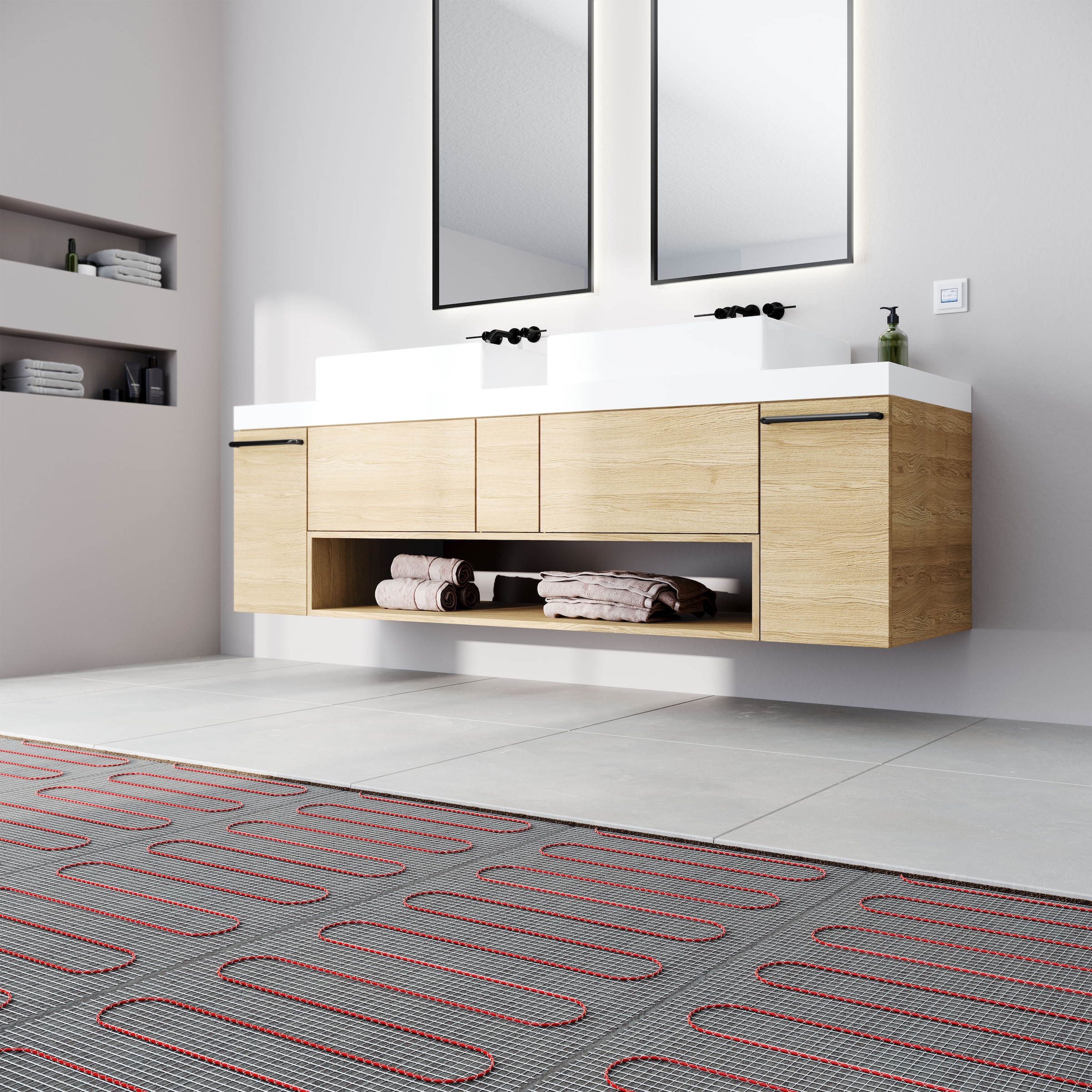 STIEBEL ELTRON Fußbodenheizung »FTM 100/4 Set  Plus«