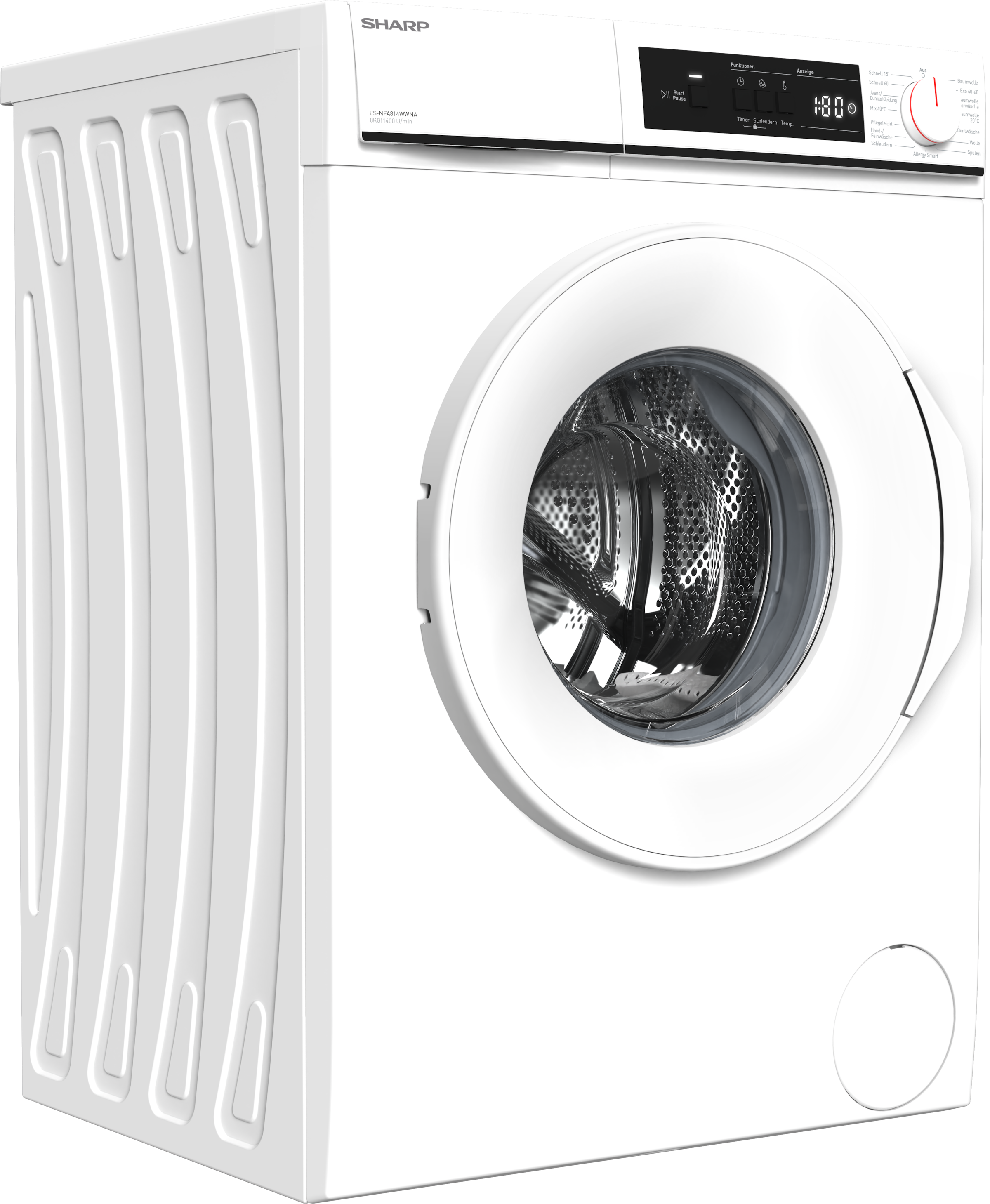 Sharp Waschmaschine Budget PROMO "ES-NFA814WWNA-DE" 8 kg 1400 U/min 8kg / A günstig online kaufen